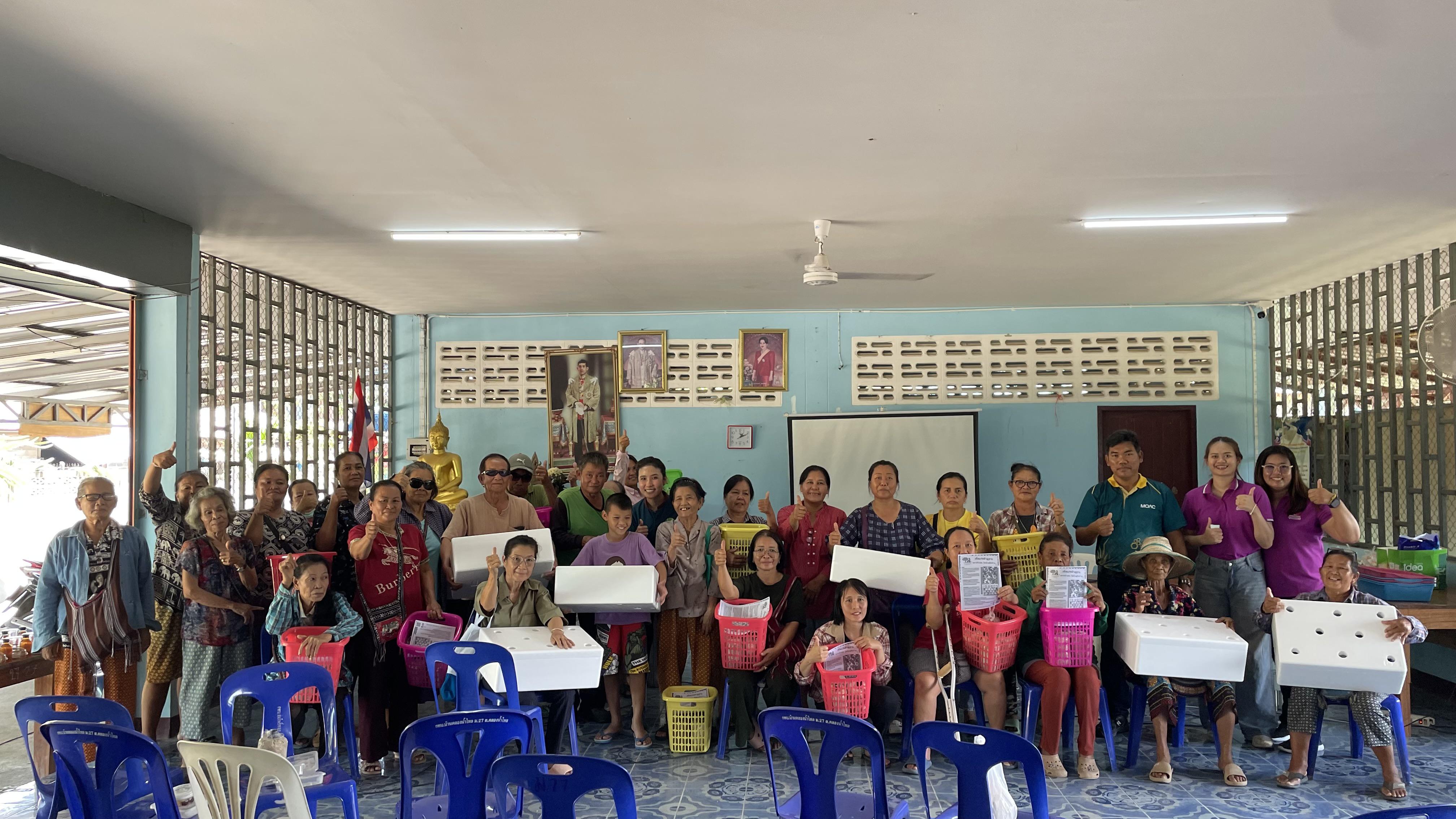 วันที่ 2 พฤษภาคม 2568 เรื่อง การสร้างระบบอินเตอร์เน็ตของสรรพสิ่ง (IOT) สำหรับงานเกษตรอัจฉริยะ (Smart Farm) สำหรับประชาชนทั่วไป บ้านร่มโพธิ์ทอง