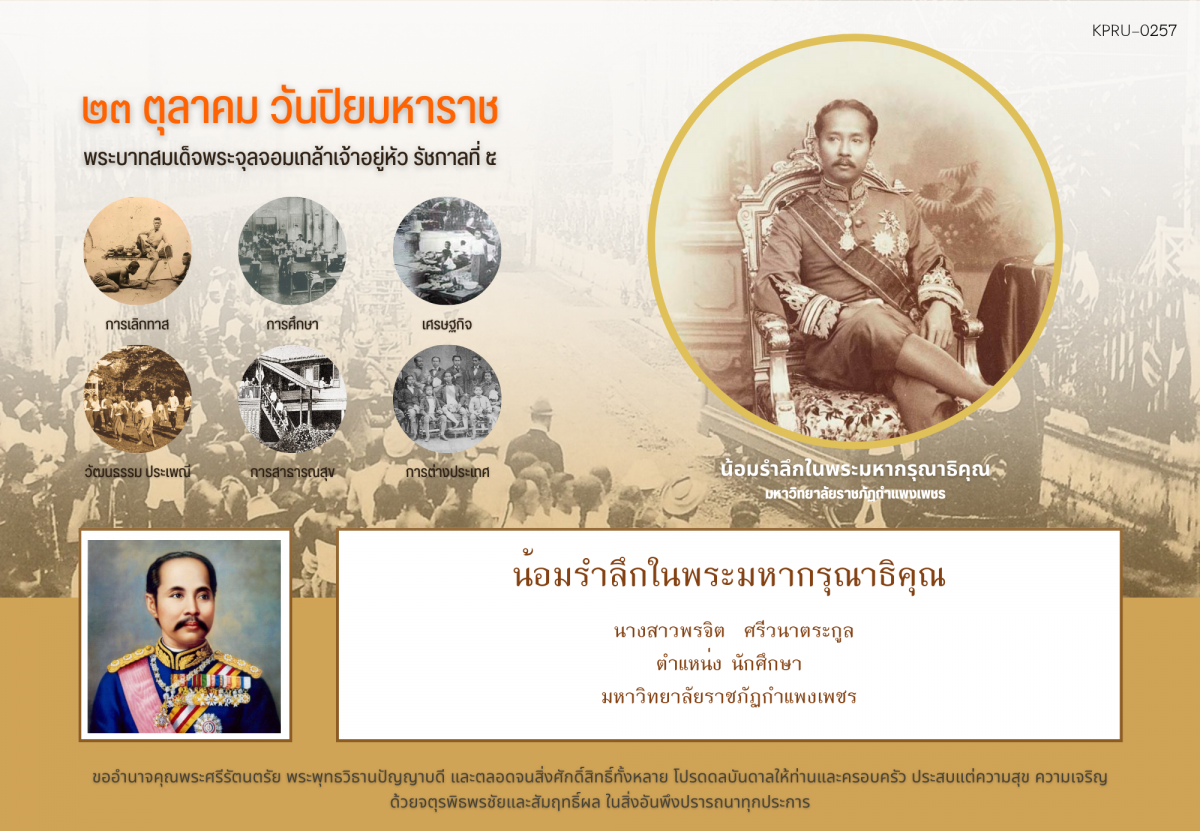 ใบเข้าร่วมกิจกรรมออนไลน์ ของ นางสาวพรจิต  ศรีวนาตระกูล