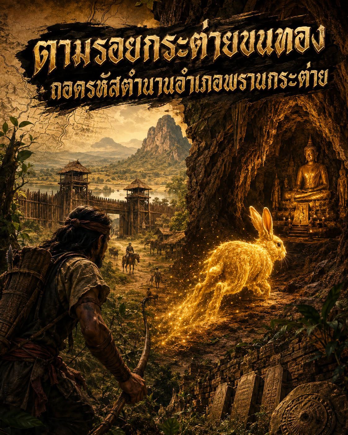 ตำนานถ้ำกระต่ายทอง ต้นกำเนิดชื่ออำเภอพรานกระต่าย จังหวัดกำแพงเพชร