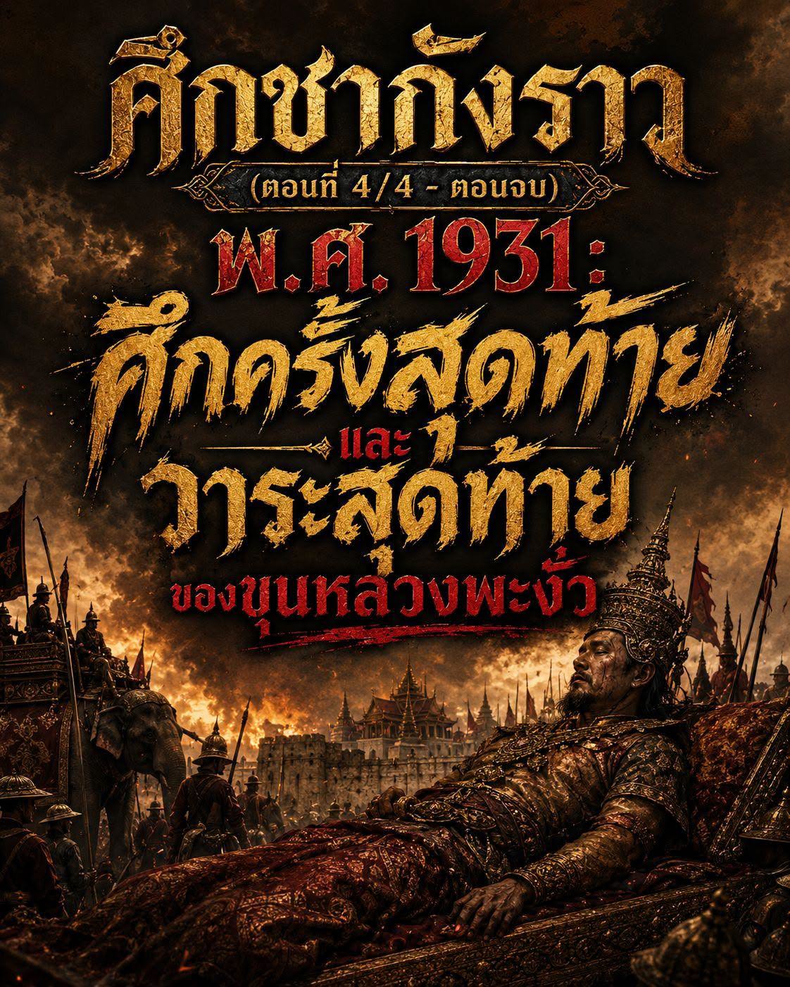 ศึกชากังราว (ตอนที่ 4/4 - ตอนจบ) พ.ศ. 1931: ศึกครั้งสุดท้ายและวาระสุดท้ายของขุนหลวงพะงั่ว