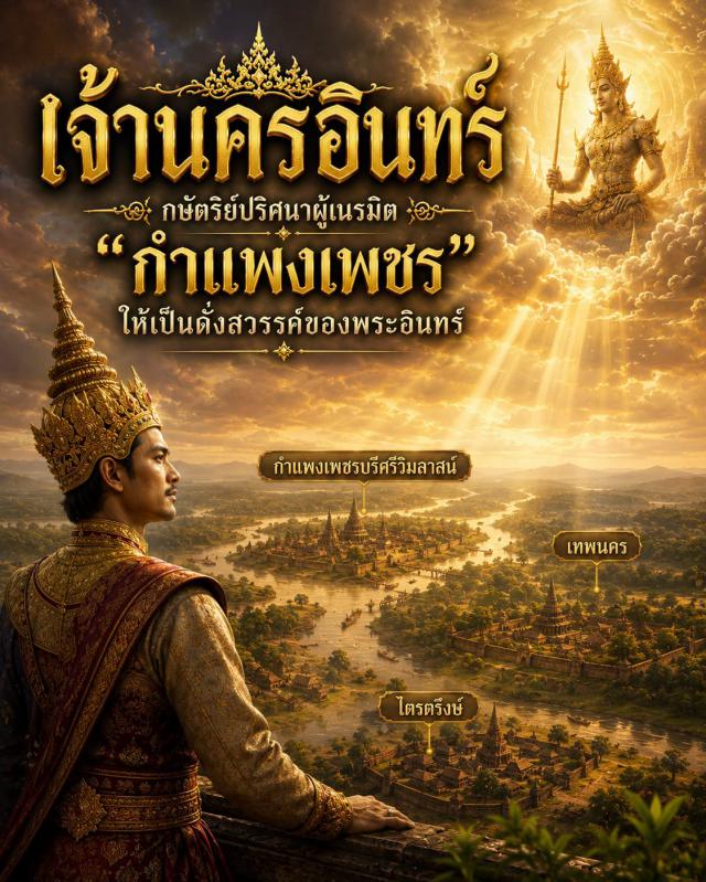 เจ้านครอินทร์ กษัตริย์ปริศนาผู้เนรมิต 