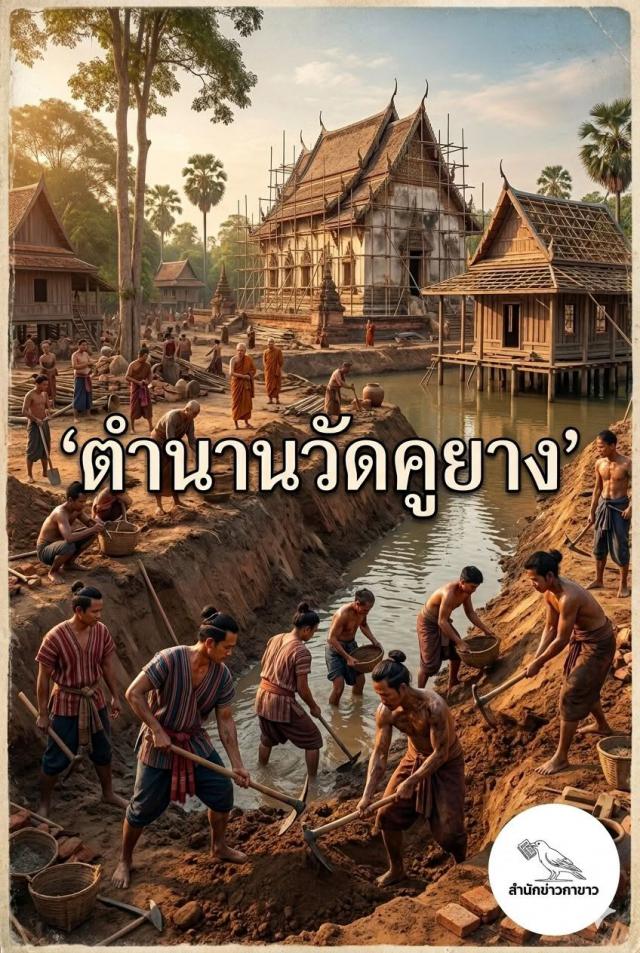 ตำนานวัดคูยาง ประวัติศาสตร์แห่งศรัทธา คูน้ำ และชาวยาง
