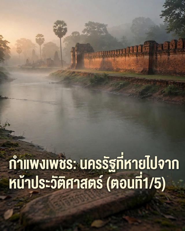 กำเนิดเมืองกำแพงเพชร ริมฝั่งแม่น้ำปิง
