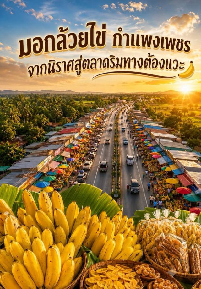 มอกล้วยไข่...จากเนินดินริมทาง สู่ตำนานกล้วยไข่เมืองกำแพงเพชร