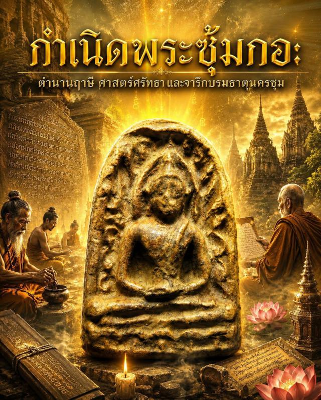 กำเนิดพระซุ้มกอ: พุทธศิลป์สุโขทัย ตำนานแห่งศรัทธานครชุม