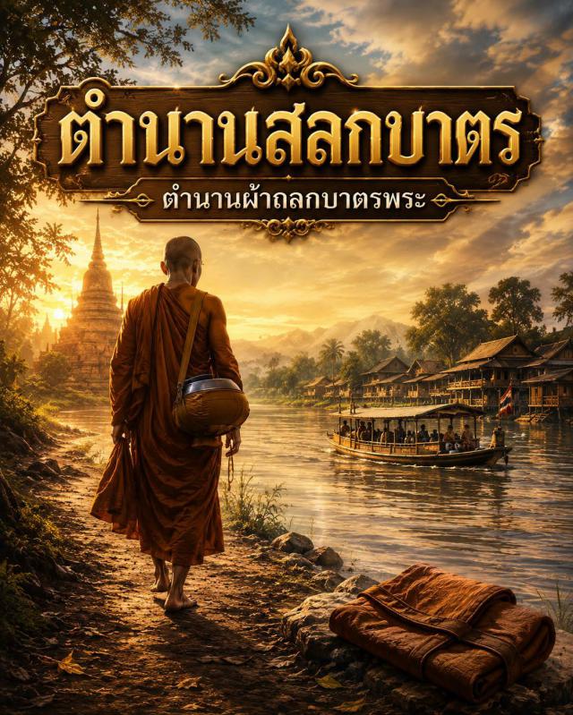 ตำนานสลกบาตร : ตำนานผ้าถลกบาตรพระ