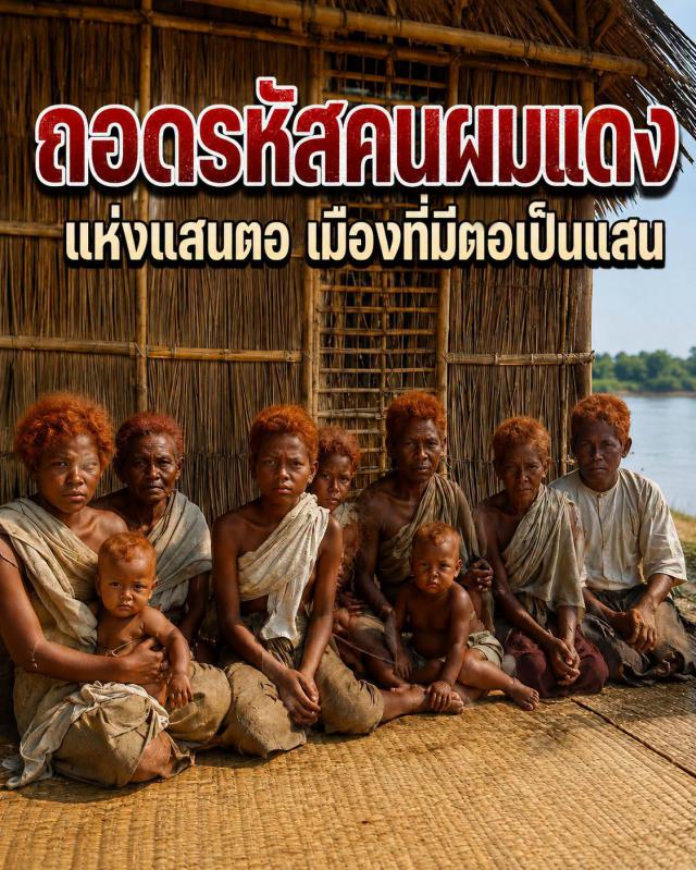 ถอดรหัสคนผมแดง แห่งแสนตอ เมืองขาณุฯ