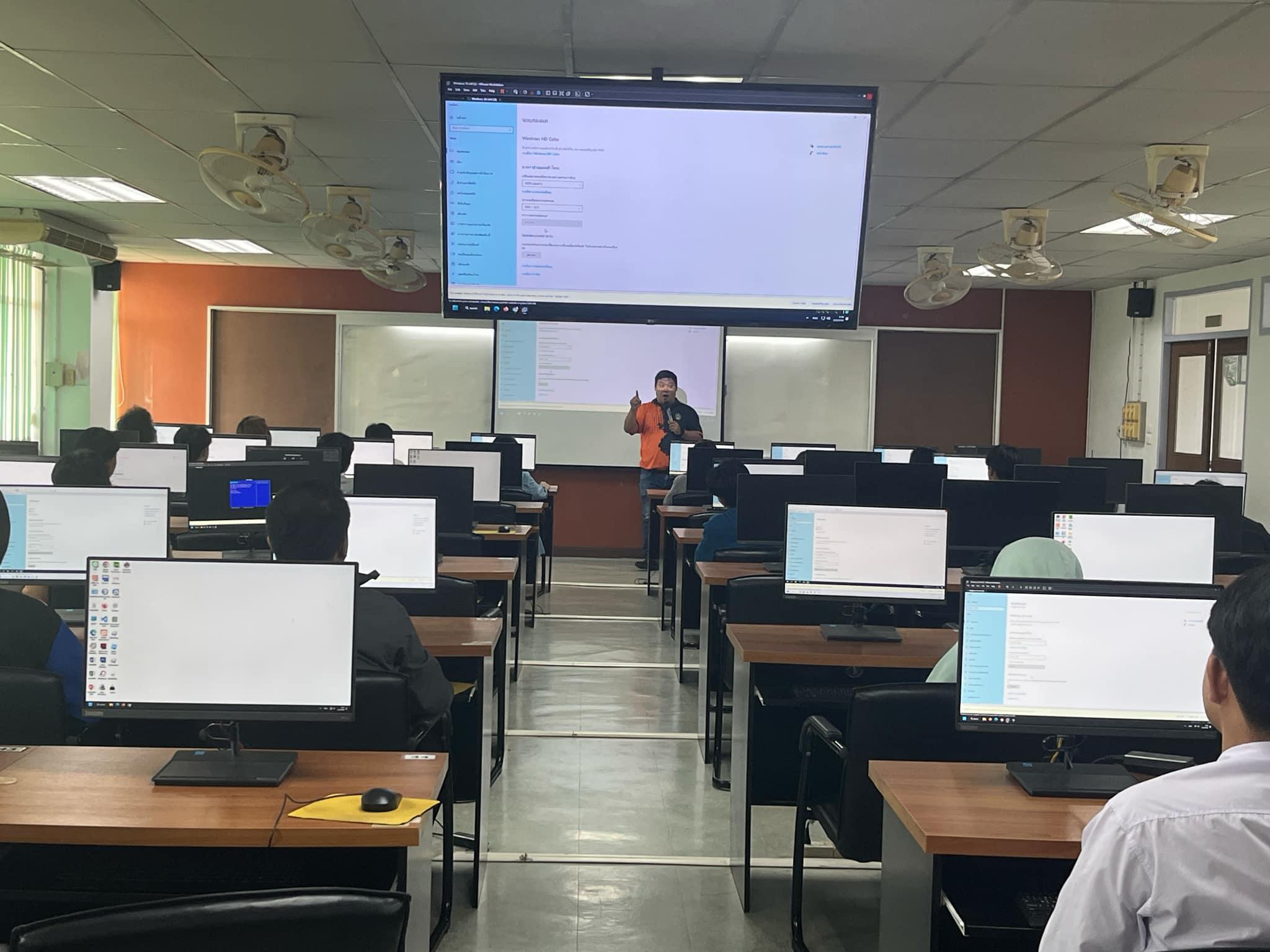 1. วันที่ 16 กุมภาพันธ์ 2568 กิจกรรมจัดอบรมและทดสอบ ทักษะด้านดิจิทัล สำหรับนักศึกษา (IC3)