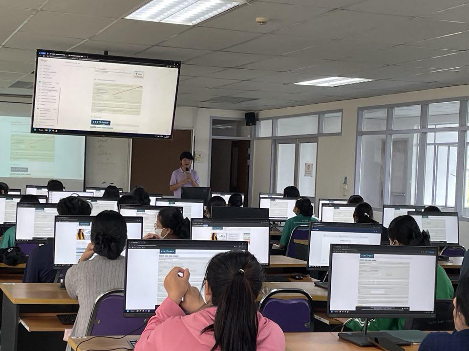 3. วันที่ 16 กุมภาพันธ์ 2568 กิจกรรมจัดอบรมและทดสอบ ทักษะด้านดิจิทัล สำหรับนักศึกษา (IC3)