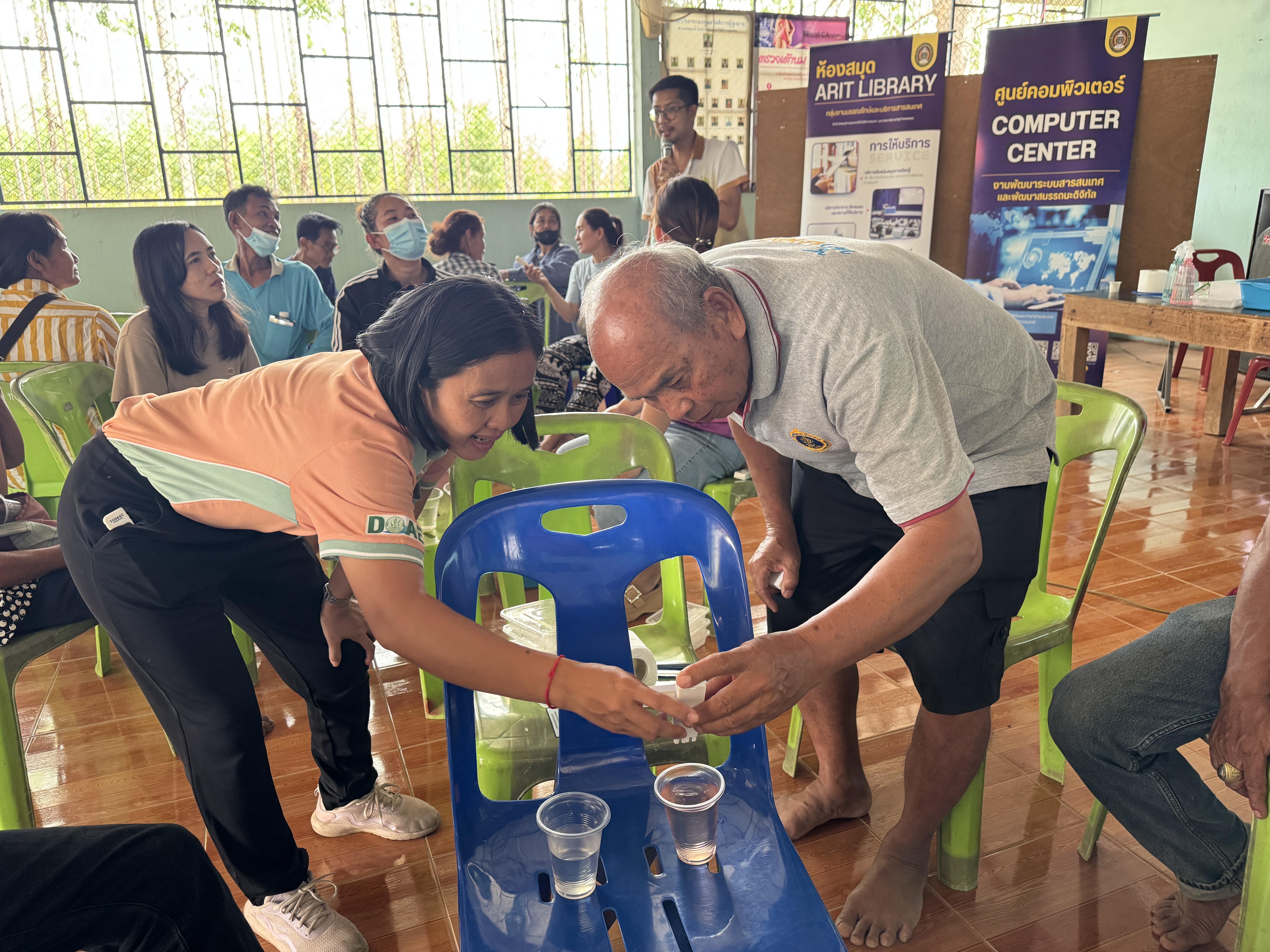 27. วันที่ 10 เมษายน 2568 เรื่อง การสร้างระบบอินเตอร์เน็ตของสรรพสิ่ง (IOT) สำหรับงานเกษตรอัจฉริยะ (Smart Farm) สำหรับประชาชนทั่วไป บ้านคลองหัวแหวน