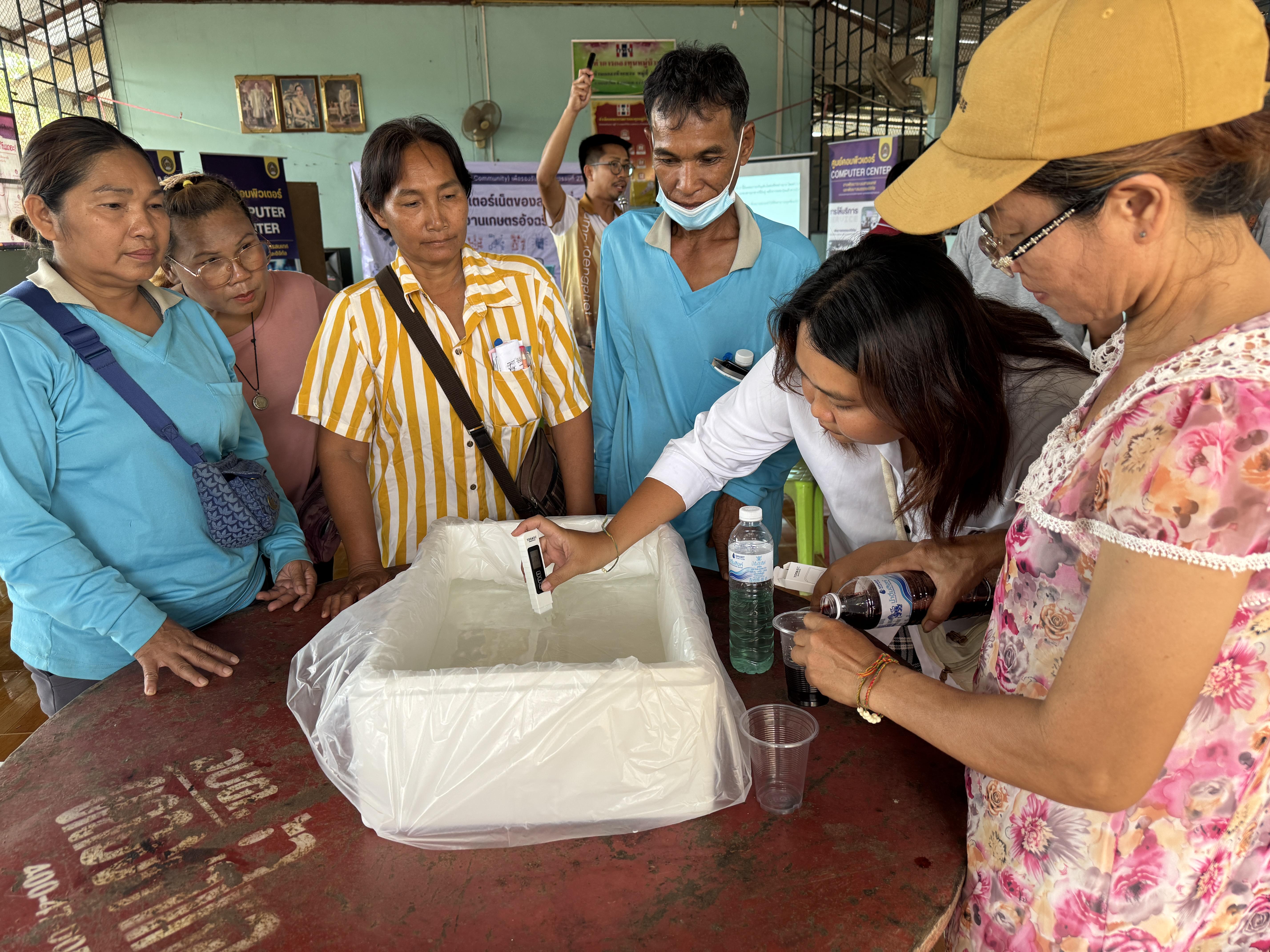 40. วันที่ 10 เมษายน 2568 เรื่อง การสร้างระบบอินเตอร์เน็ตของสรรพสิ่ง (IOT) สำหรับงานเกษตรอัจฉริยะ (Smart Farm) สำหรับประชาชนทั่วไป บ้านคลองหัวแหวน