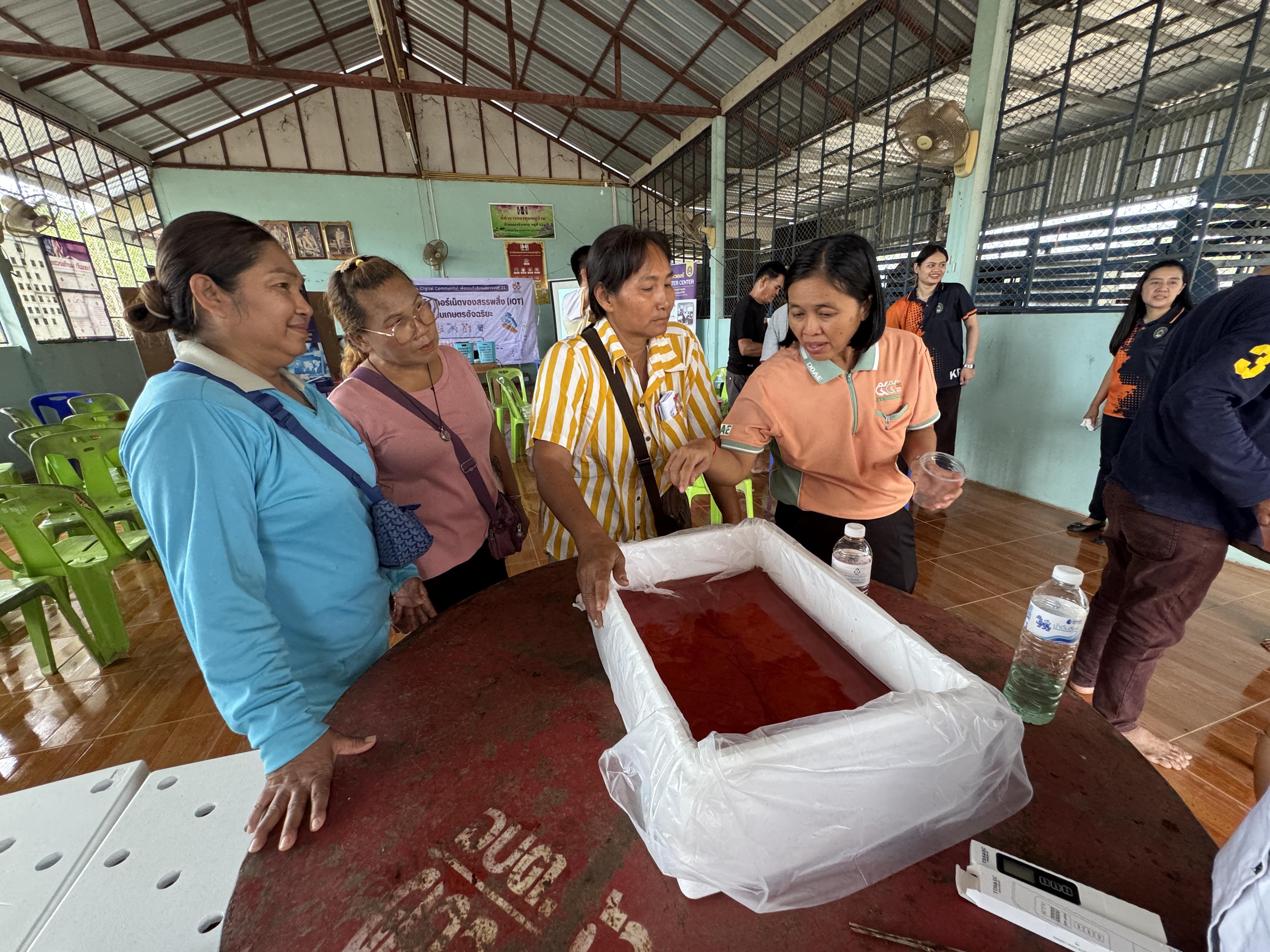 59. วันที่ 10 เมษายน 2568 เรื่อง การสร้างระบบอินเตอร์เน็ตของสรรพสิ่ง (IOT) สำหรับงานเกษตรอัจฉริยะ (Smart Farm) สำหรับประชาชนทั่วไป บ้านคลองหัวแหวน