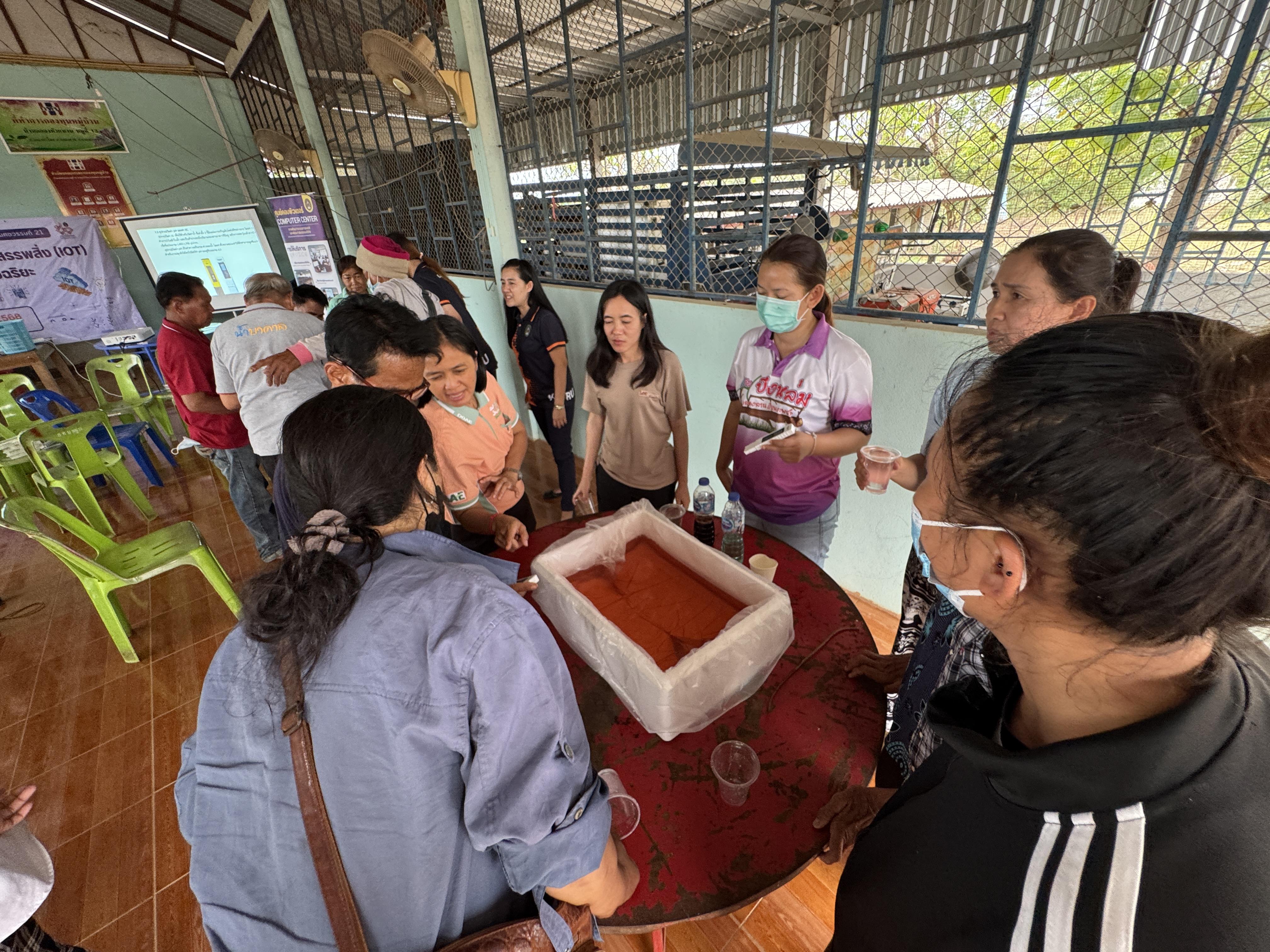 65. วันที่ 10 เมษายน 2568 เรื่อง การสร้างระบบอินเตอร์เน็ตของสรรพสิ่ง (IOT) สำหรับงานเกษตรอัจฉริยะ (Smart Farm) สำหรับประชาชนทั่วไป บ้านคลองหัวแหวน