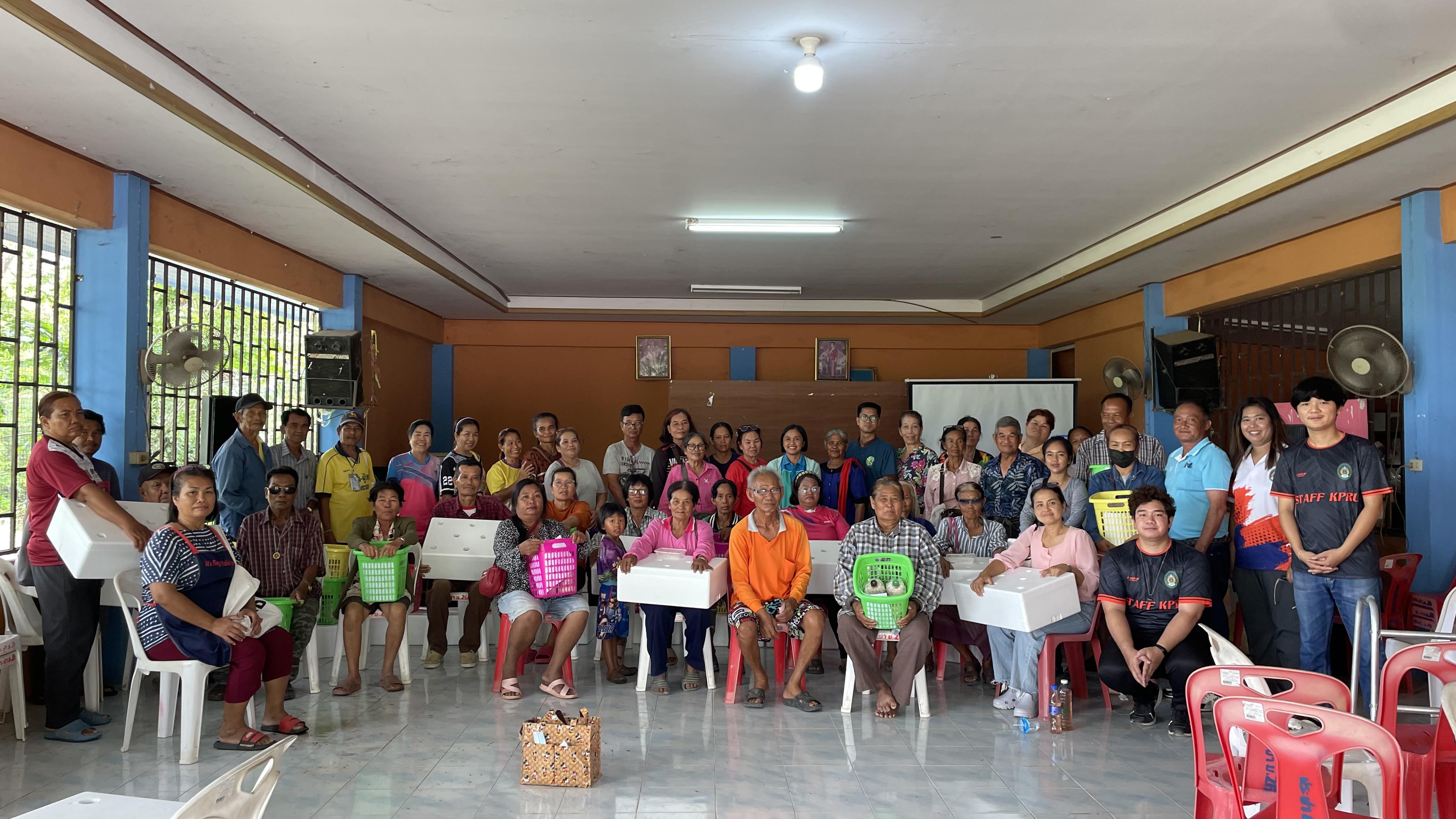 53. วันที่ 29 เมษายน 2568 เรื่อง การสร้างระบบอินเตอร์เน็ตของสรรพสิ่ง (IOT) สำหรับงานเกษตรอัจฉริยะ (Smart Farm) สำหรับประชาชนทั่วไป บ้านบึงทรัพย์เจริญ