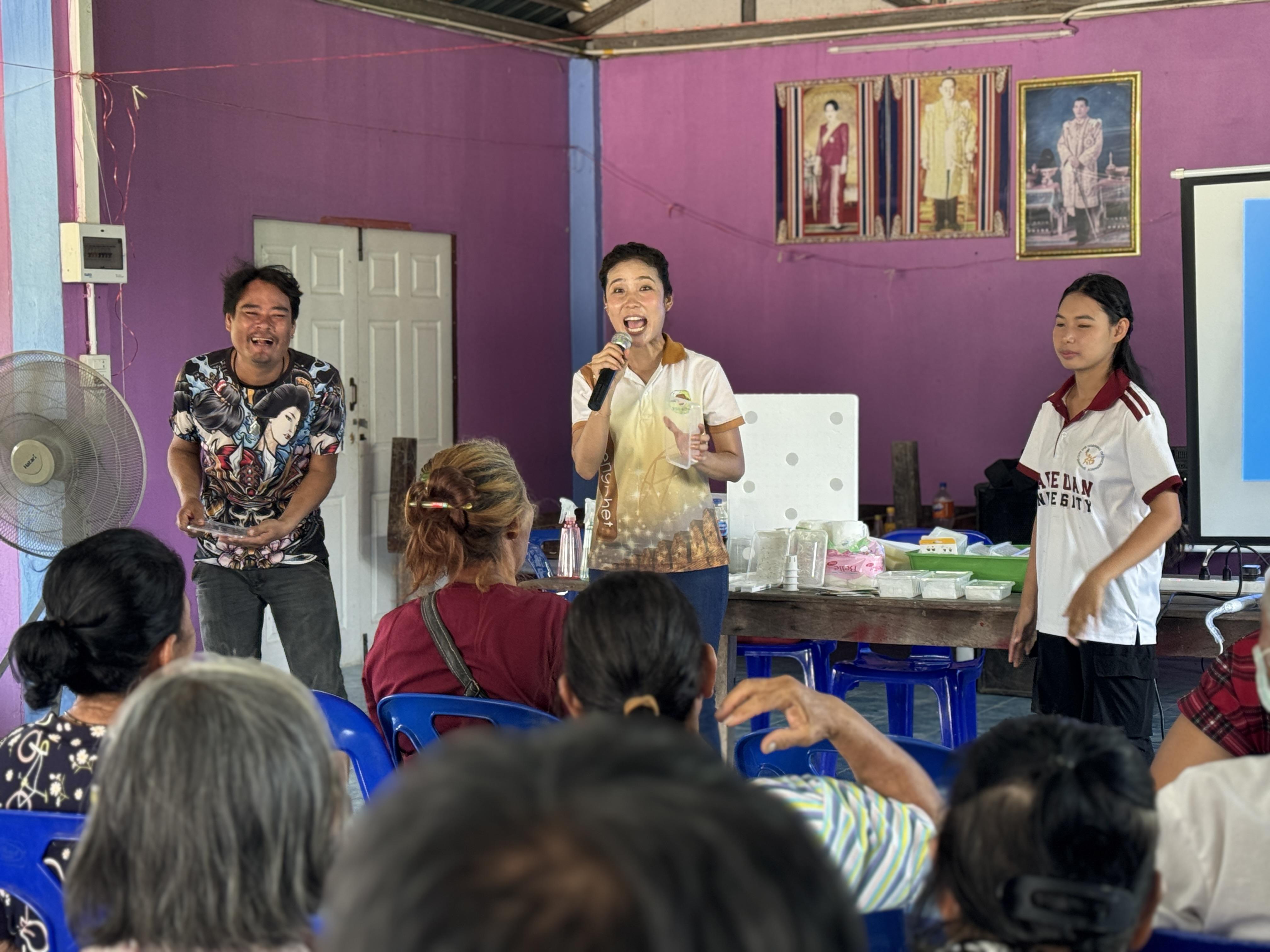 3. วันที่ 6 พฤษภาคม 2568 เรื่อง การสร้างระบบอินเตอร์เน็ตของสรรพสิ่ง (IOT) สำหรับงานเกษตรอัจฉริยะ (Smart Farm) สำหรับประชาชนทั่วไป บ้านคลองด้วน