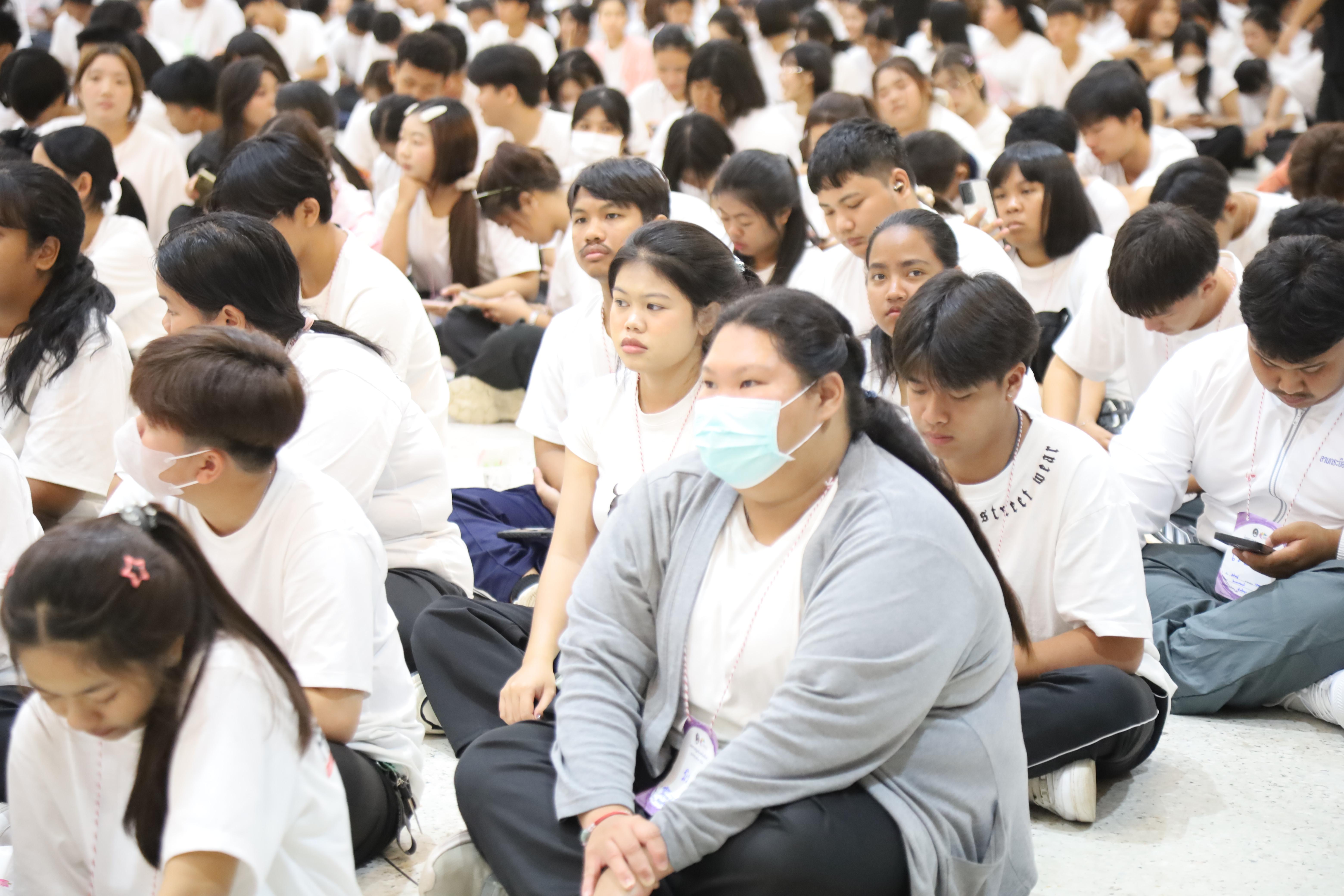 วันที่ 28 พฤษภาคม 2568 กิจกรรมอบรมการป้องกันภัยอาชญากรรมทางเทคโนโลยี สำหรับนักศึกษาชั้นปีที่ 1