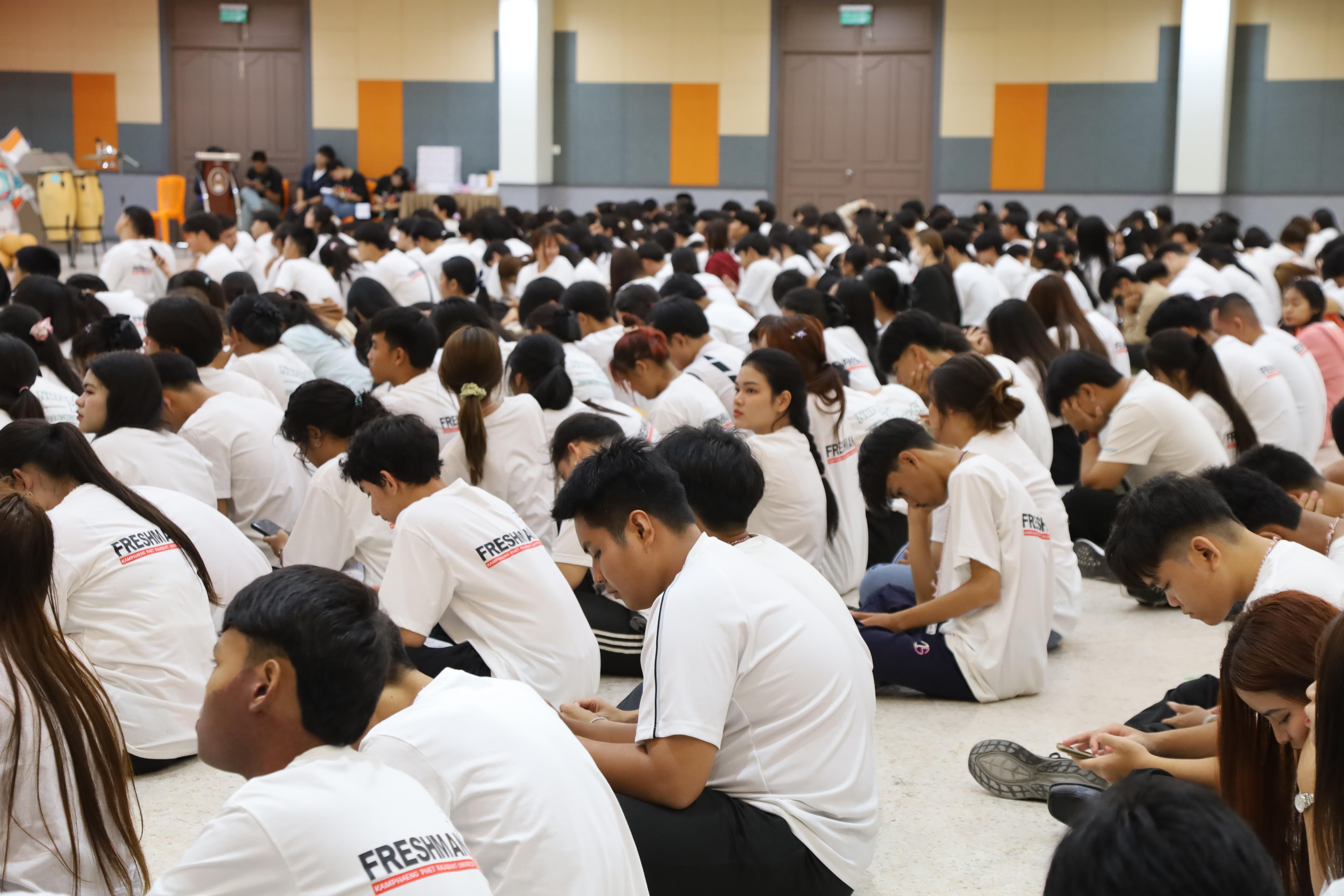 วันที่ 28 พฤษภาคม 2568 กิจกรรมอบรมการป้องกันภัยอาชญากรรมทางเทคโนโลยี สำหรับนักศึกษาชั้นปีที่ 1