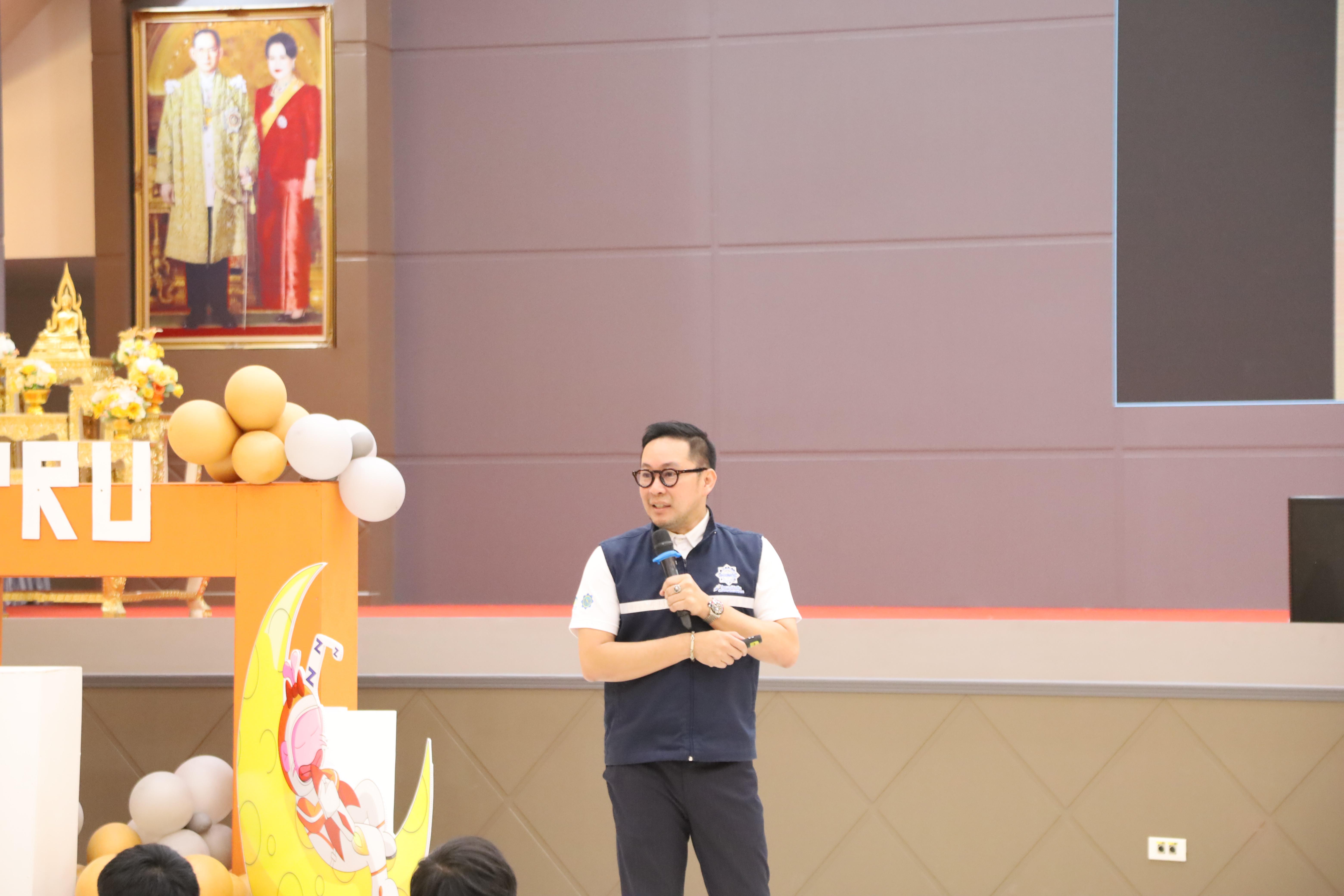 56. วันที่ 28 พฤษภาคม 2568 กิจกรรมอบรมการป้องกันภัยอาชญากรรมทางเทคโนโลยี สำหรับนักศึกษาชั้นปีที่ 1