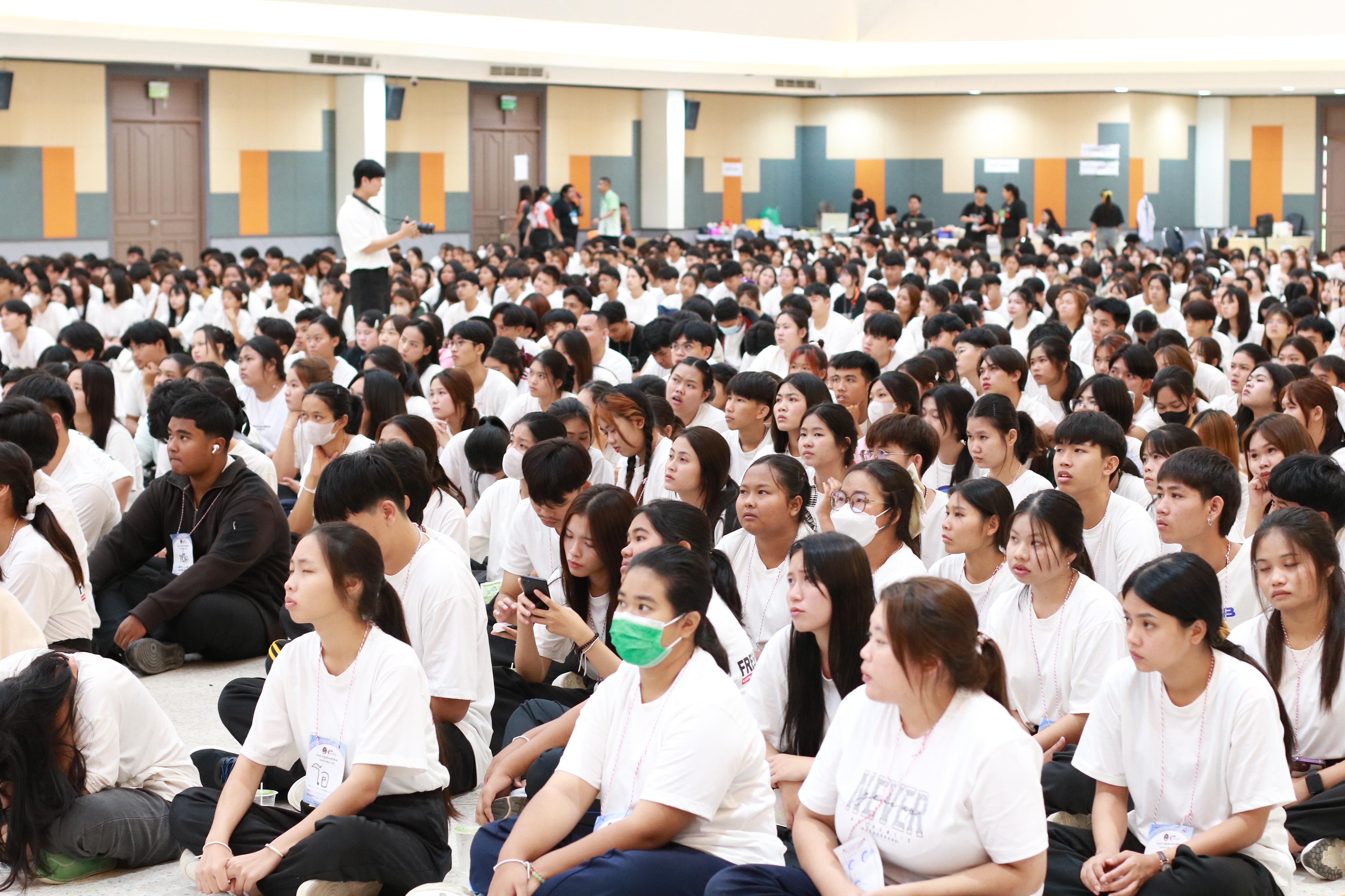 132. วันที่ 28 พฤษภาคม 2568 กิจกรรมอบรมการป้องกันภัยอาชญากรรมทางเทคโนโลยี สำหรับนักศึกษาชั้นปีที่ 1