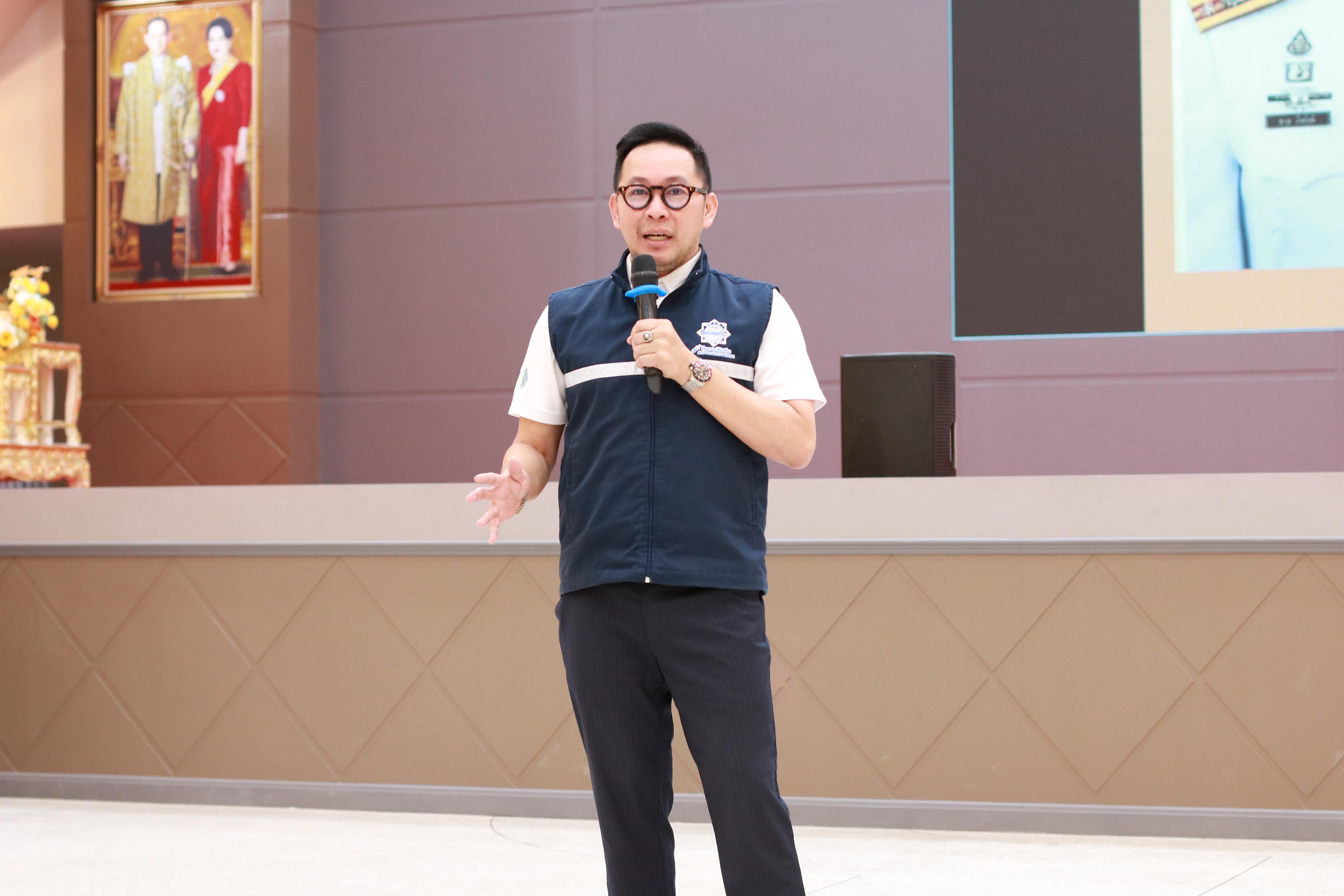 141. วันที่ 28 พฤษภาคม 2568 กิจกรรมอบรมการป้องกันภัยอาชญากรรมทางเทคโนโลยี สำหรับนักศึกษาชั้นปีที่ 1