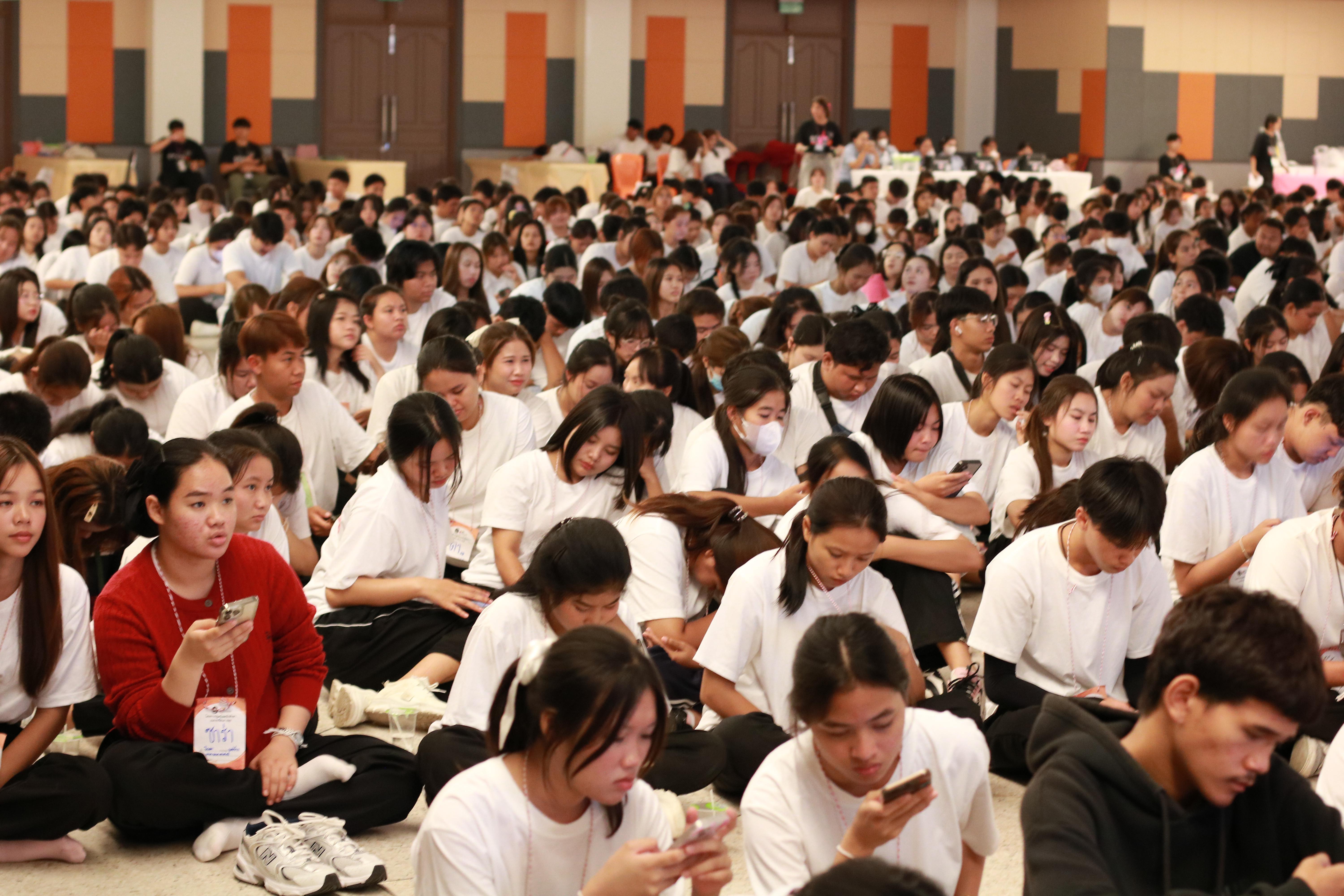 148. วันที่ 28 พฤษภาคม 2568 กิจกรรมอบรมการป้องกันภัยอาชญากรรมทางเทคโนโลยี สำหรับนักศึกษาชั้นปีที่ 1