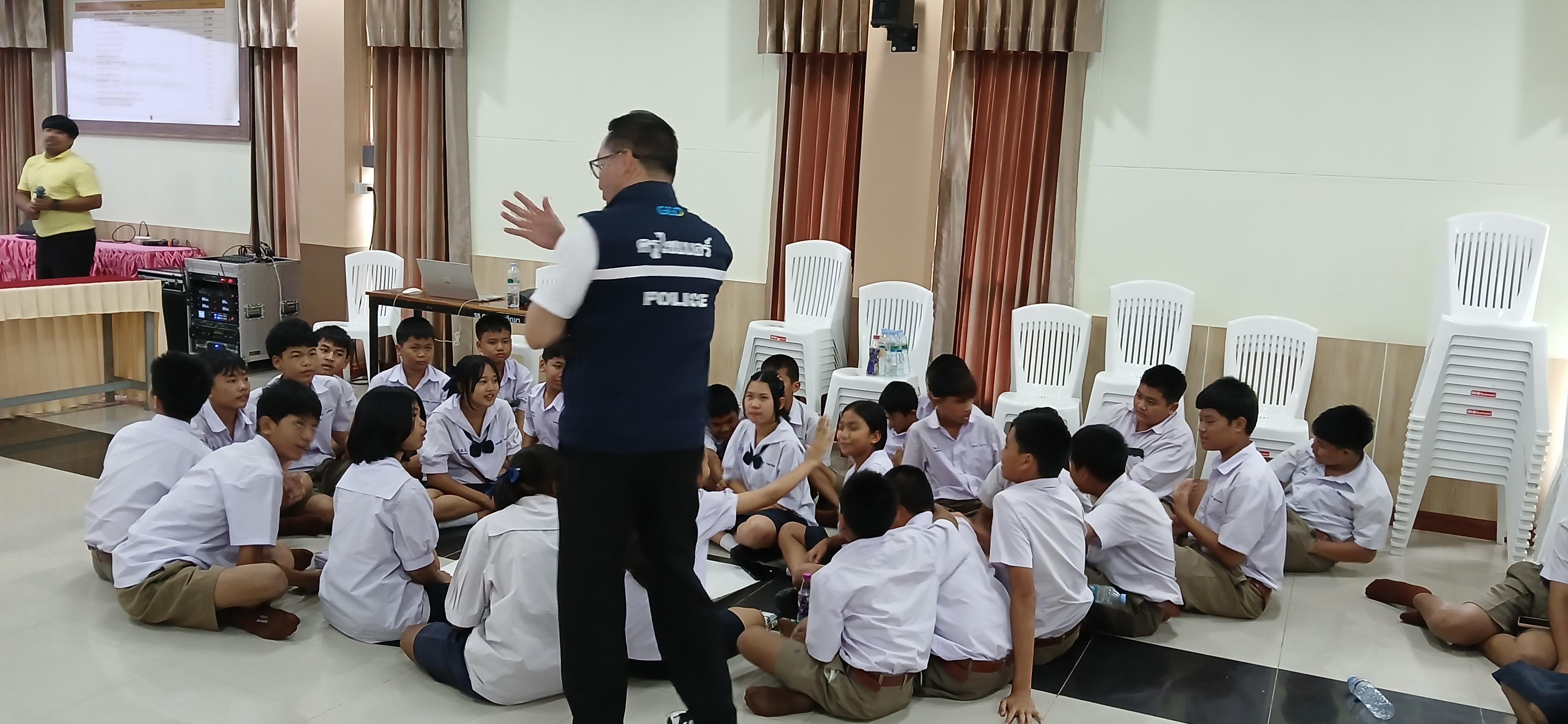 43. วันที่ 7 กรกฎาคม 2568  เรื่อง วัคซีนไซเบอร์ การป้องกันภัยอาชญากรรมทางเทคโนโลยี สำหรับนักเรียน โรงเรียนคลองลานวิทยา