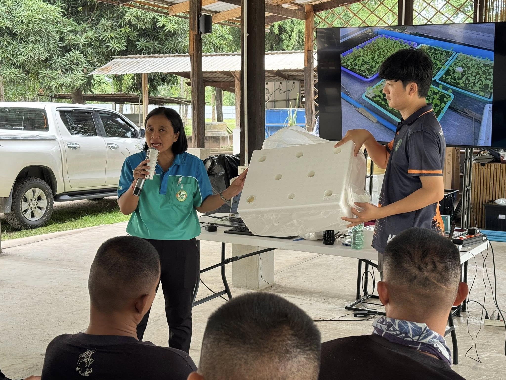 19. วันที่ 8 กรกฎาคม 2568 เรื่อง การสร้างระบบอินเตอร์เน็ตของสรรพสิ่ง (IOT) สำหรับงานเกษตรอัจฉริยะ (Smart Farm) สำหรับประชาชนทั่วไป เรือนจำกลางกำแพงเพชร