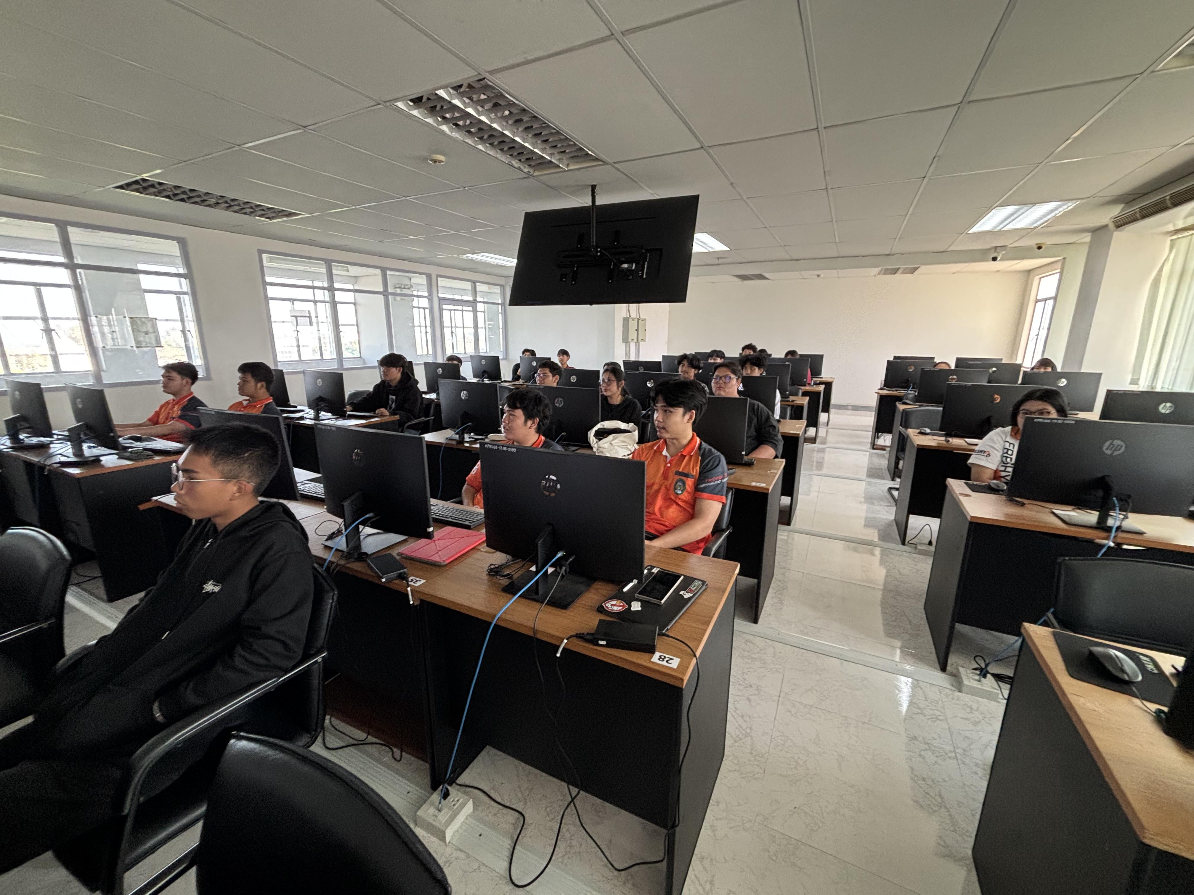 60. วันที่  21 กุมภาพันธ์ 2569 กิจกรรมอบรมการพัฒนาทักษะด้านดิจิทัลและสอบ (IC3) สำหรับนักศึกษา