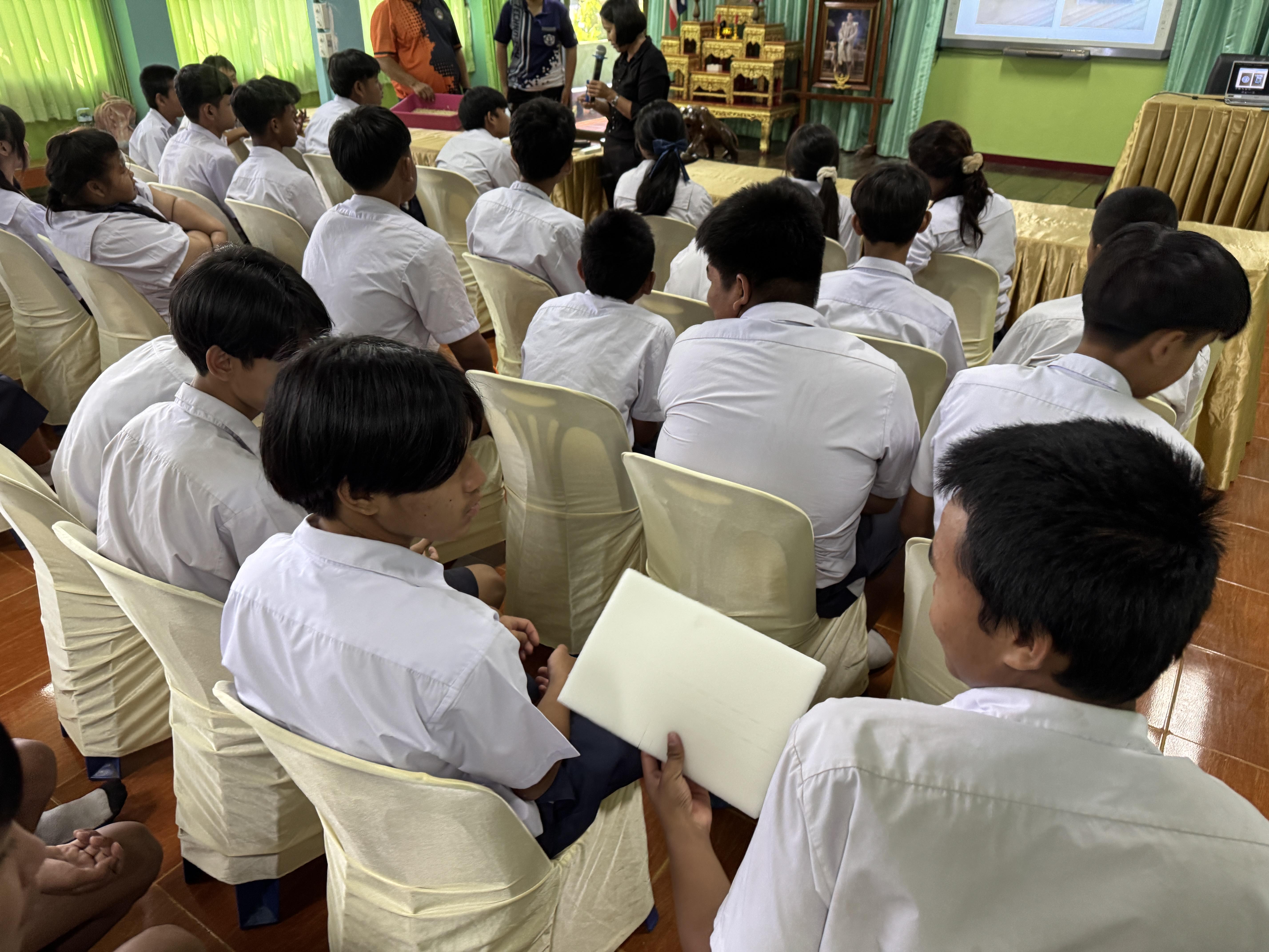 23. วันที่ 28 กุมภาพันธ์ 2569  เรื่อง การสร้างระบบอินเตอร์เน็ตของสรรพสิ่ง (IOT) สำหรับงานเกษตรอัจฉริยะ (Smart Farm) สำหรับนักเรียน รร.ท่าพุทรา