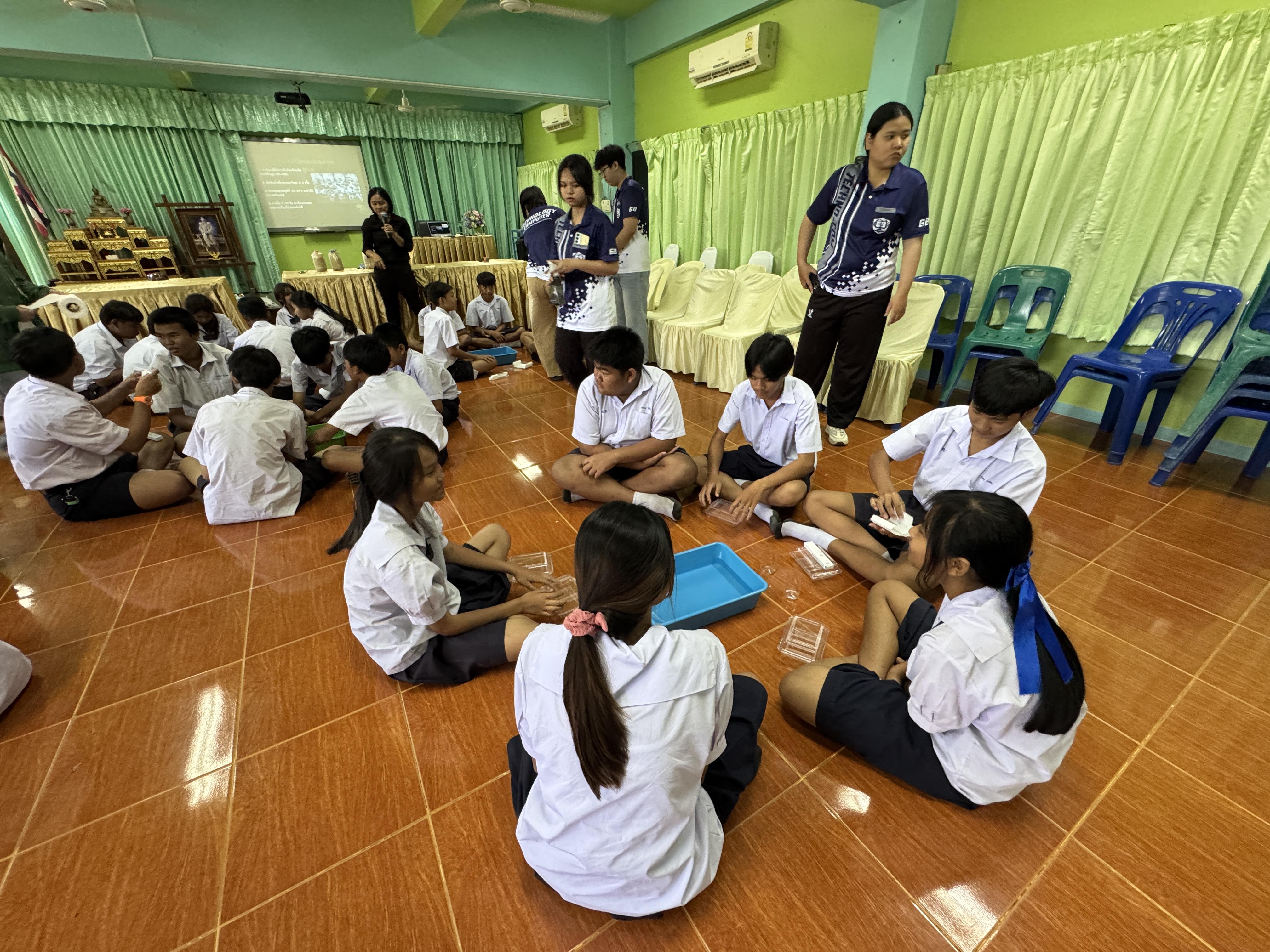 74. วันที่ 28 กุมภาพันธ์ 2569  เรื่อง การสร้างระบบอินเตอร์เน็ตของสรรพสิ่ง (IOT) สำหรับงานเกษตรอัจฉริยะ (Smart Farm) สำหรับนักเรียน รร.ท่าพุทรา