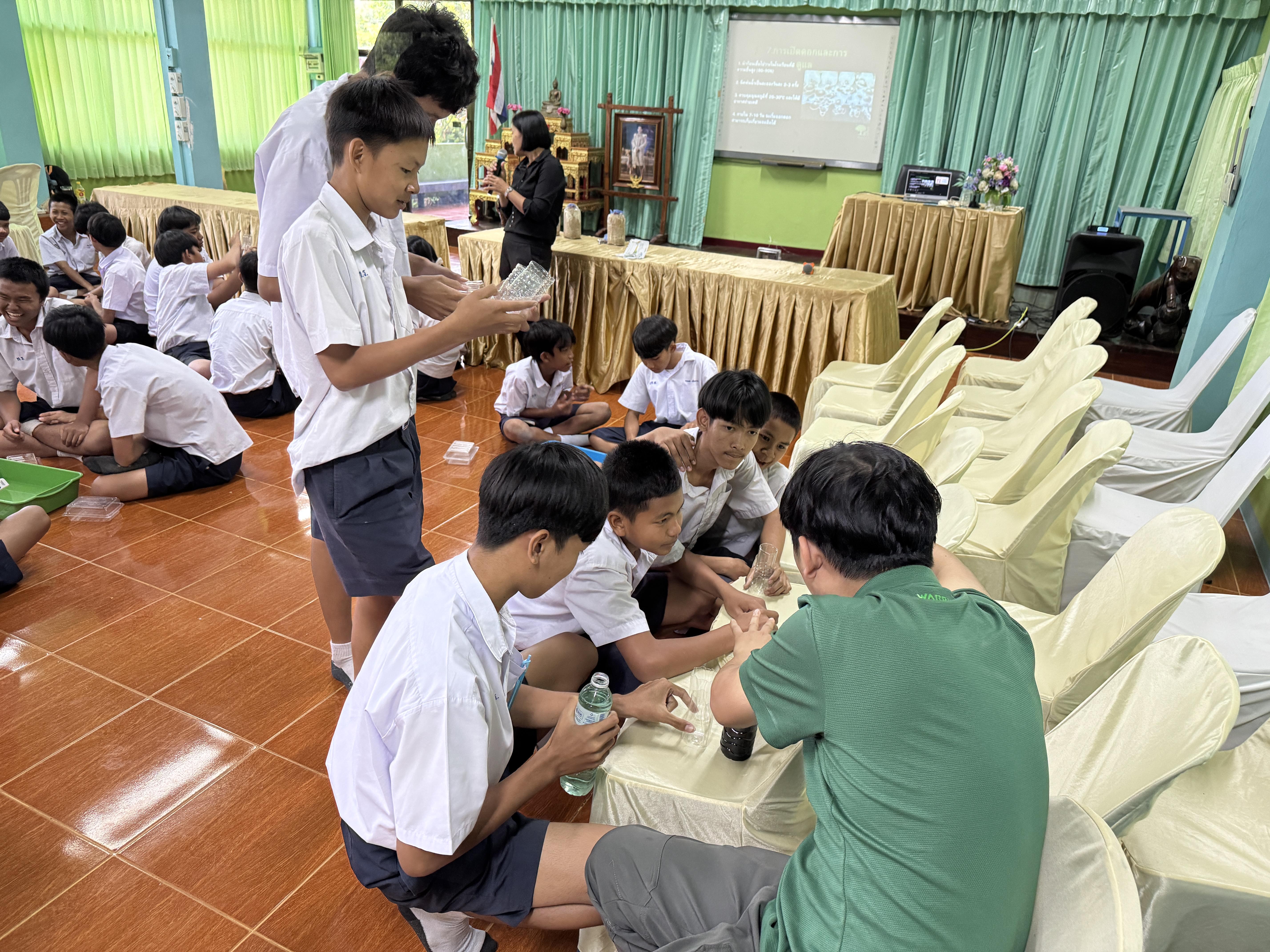 90. วันที่ 28 กุมภาพันธ์ 2569  เรื่อง การสร้างระบบอินเตอร์เน็ตของสรรพสิ่ง (IOT) สำหรับงานเกษตรอัจฉริยะ (Smart Farm) สำหรับนักเรียน รร.ท่าพุทรา