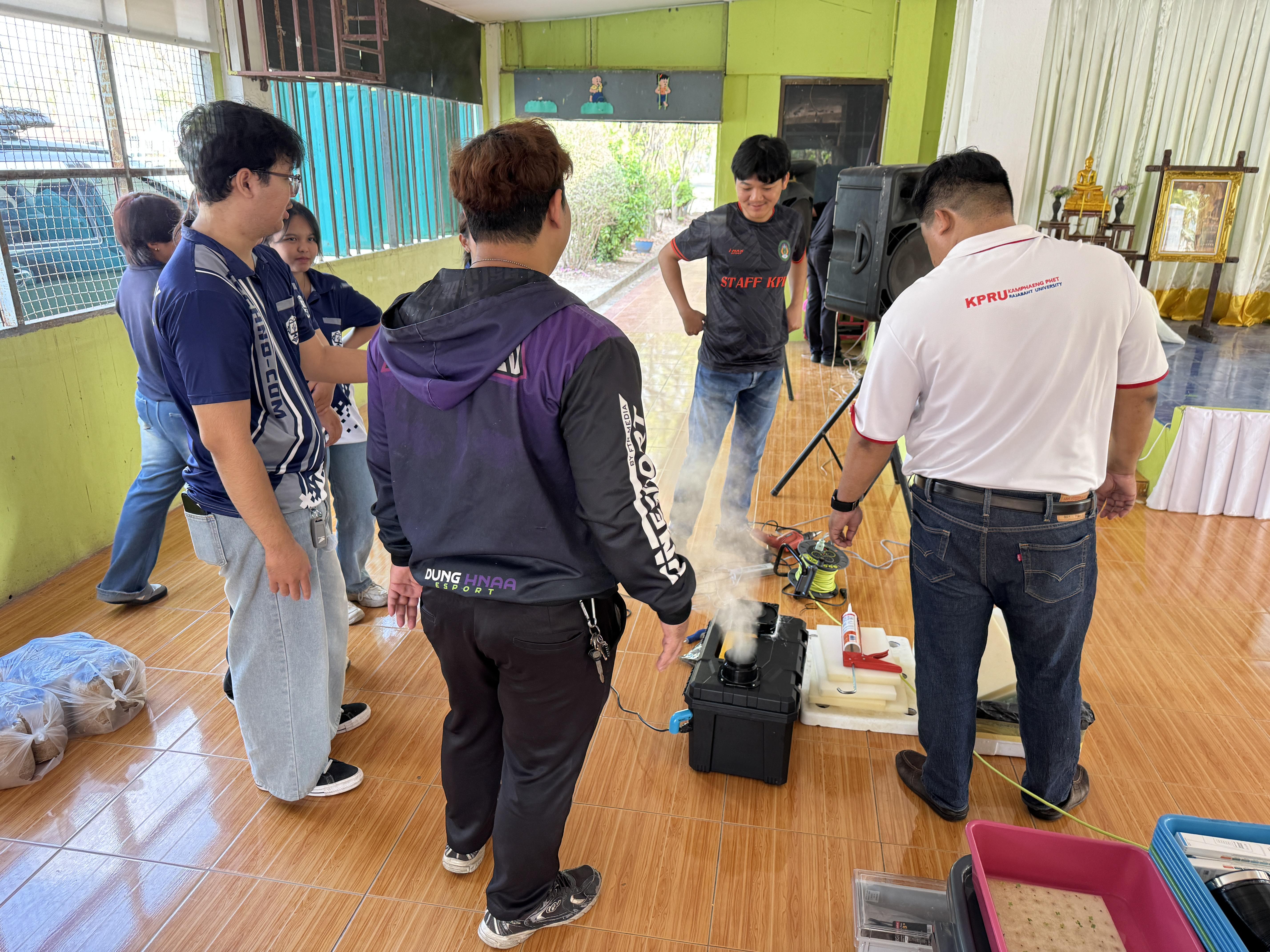 18. วันที่ 1 มีนาคม 2569 เรื่อง การสร้างระบบอินเตอร์เน็ตของสรรพสิ่ง (IOT) สำหรับงานเกษตรอัจฉริยะ (Smart Farm) สำหรับนักเรียน รร.วัดคลองเจริญ