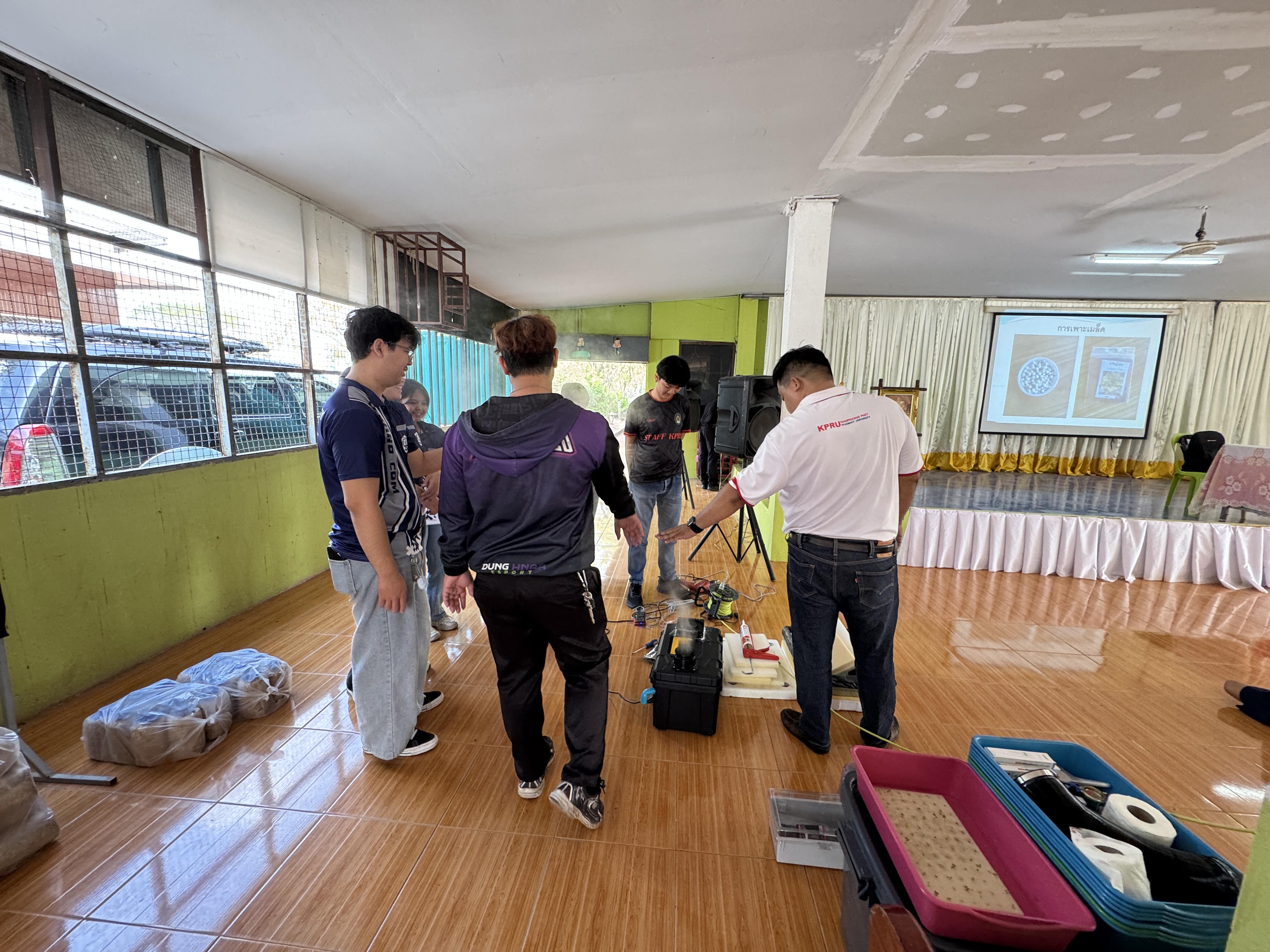 19. วันที่ 1 มีนาคม 2569 เรื่อง การสร้างระบบอินเตอร์เน็ตของสรรพสิ่ง (IOT) สำหรับงานเกษตรอัจฉริยะ (Smart Farm) สำหรับนักเรียน รร.วัดคลองเจริญ