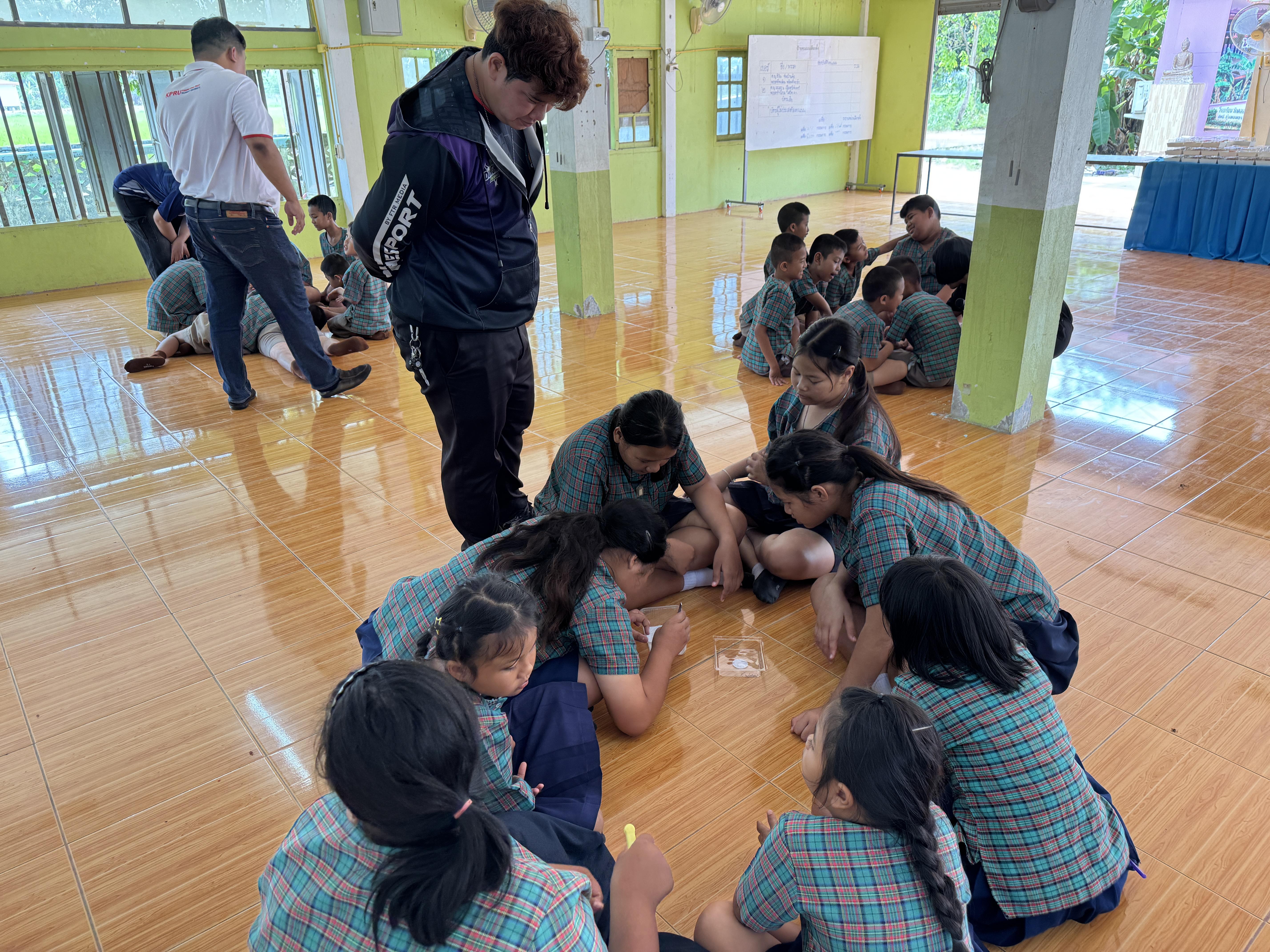 64. วันที่ 1 มีนาคม 2569 เรื่อง การสร้างระบบอินเตอร์เน็ตของสรรพสิ่ง (IOT) สำหรับงานเกษตรอัจฉริยะ (Smart Farm) สำหรับนักเรียน รร.วัดคลองเจริญ