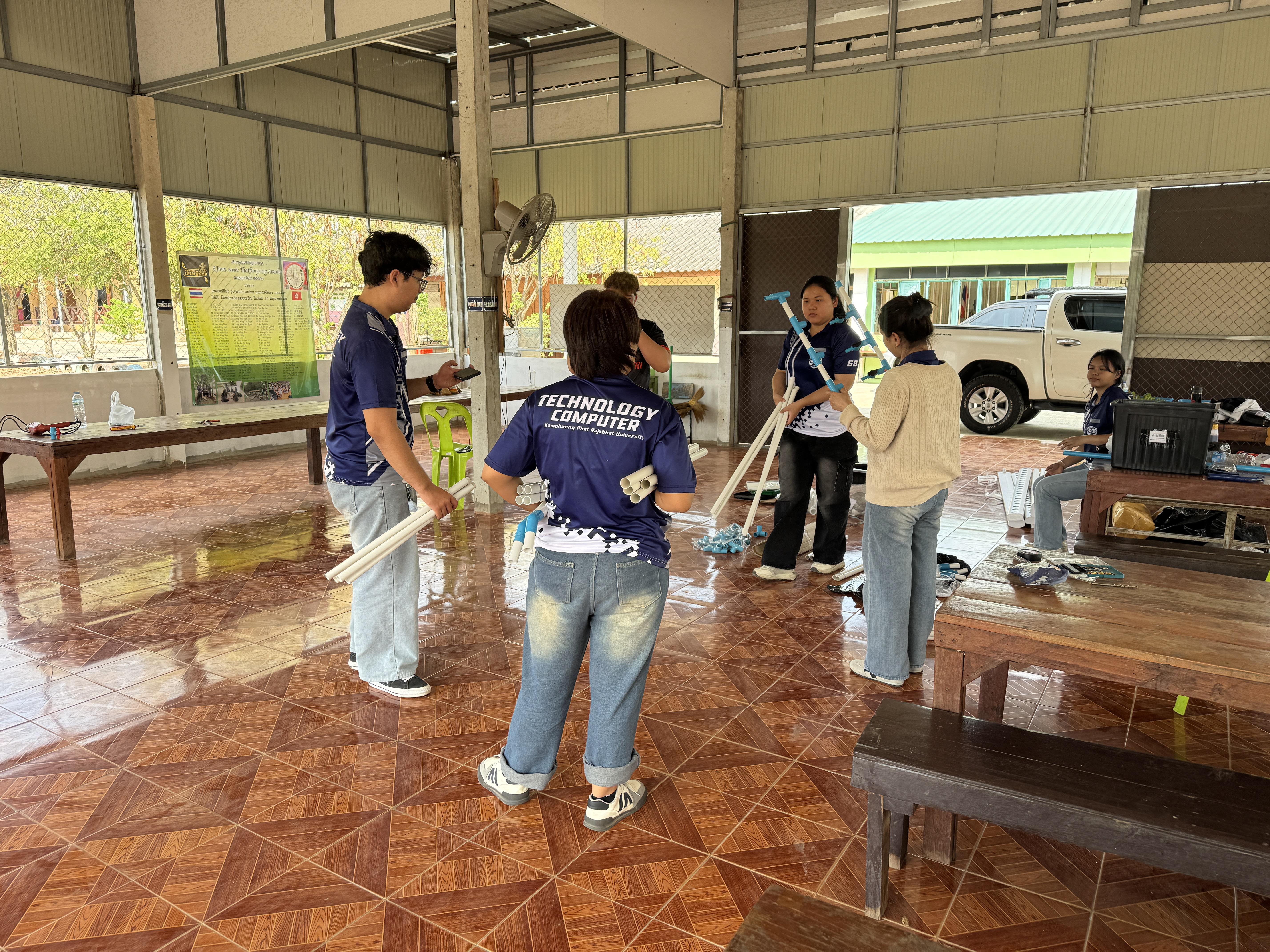 91. วันที่ 1 มีนาคม 2569 เรื่อง การสร้างระบบอินเตอร์เน็ตของสรรพสิ่ง (IOT) สำหรับงานเกษตรอัจฉริยะ (Smart Farm) สำหรับนักเรียน รร.วัดคลองเจริญ