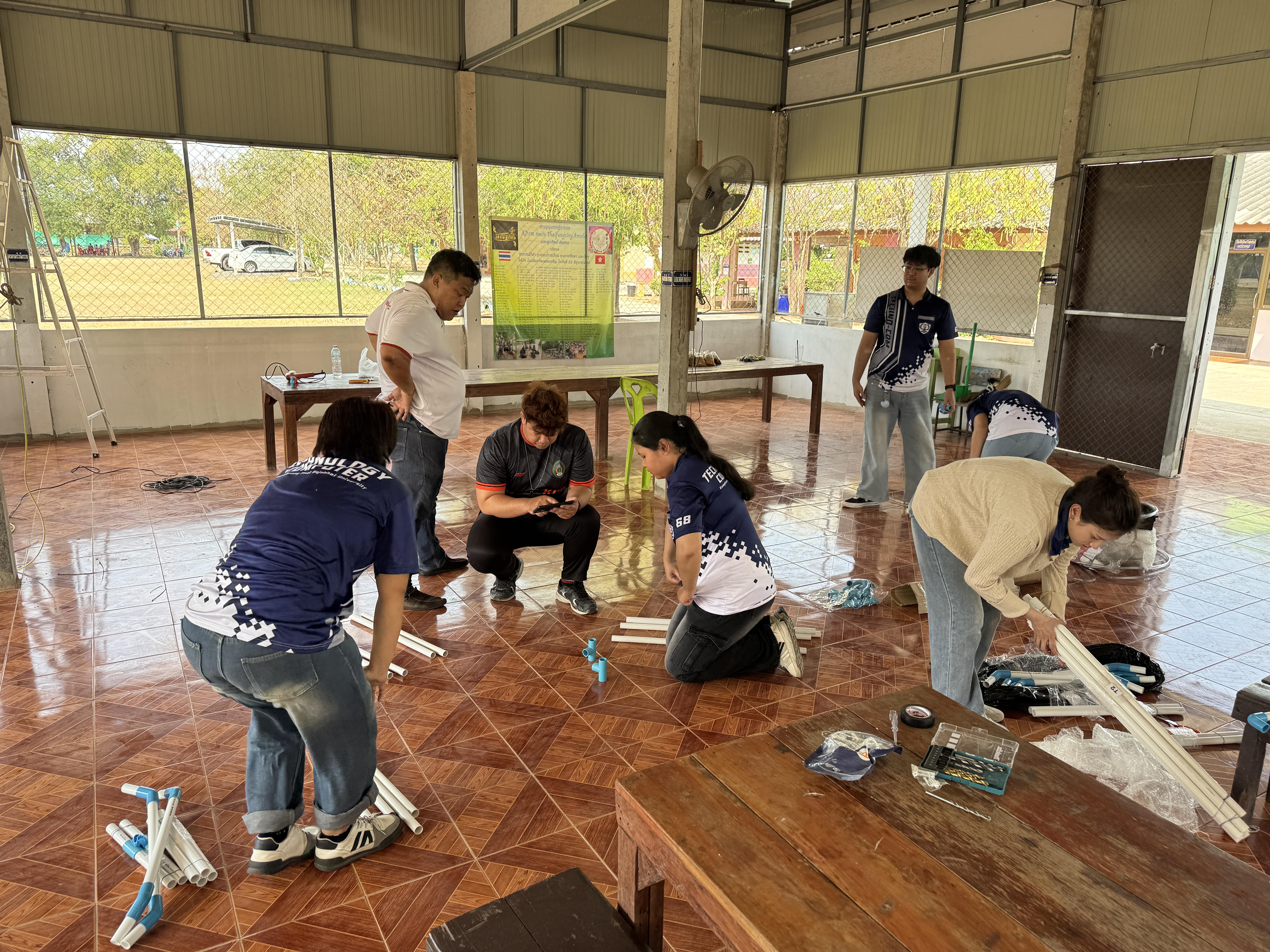 93. วันที่ 1 มีนาคม 2569 เรื่อง การสร้างระบบอินเตอร์เน็ตของสรรพสิ่ง (IOT) สำหรับงานเกษตรอัจฉริยะ (Smart Farm) สำหรับนักเรียน รร.วัดคลองเจริญ