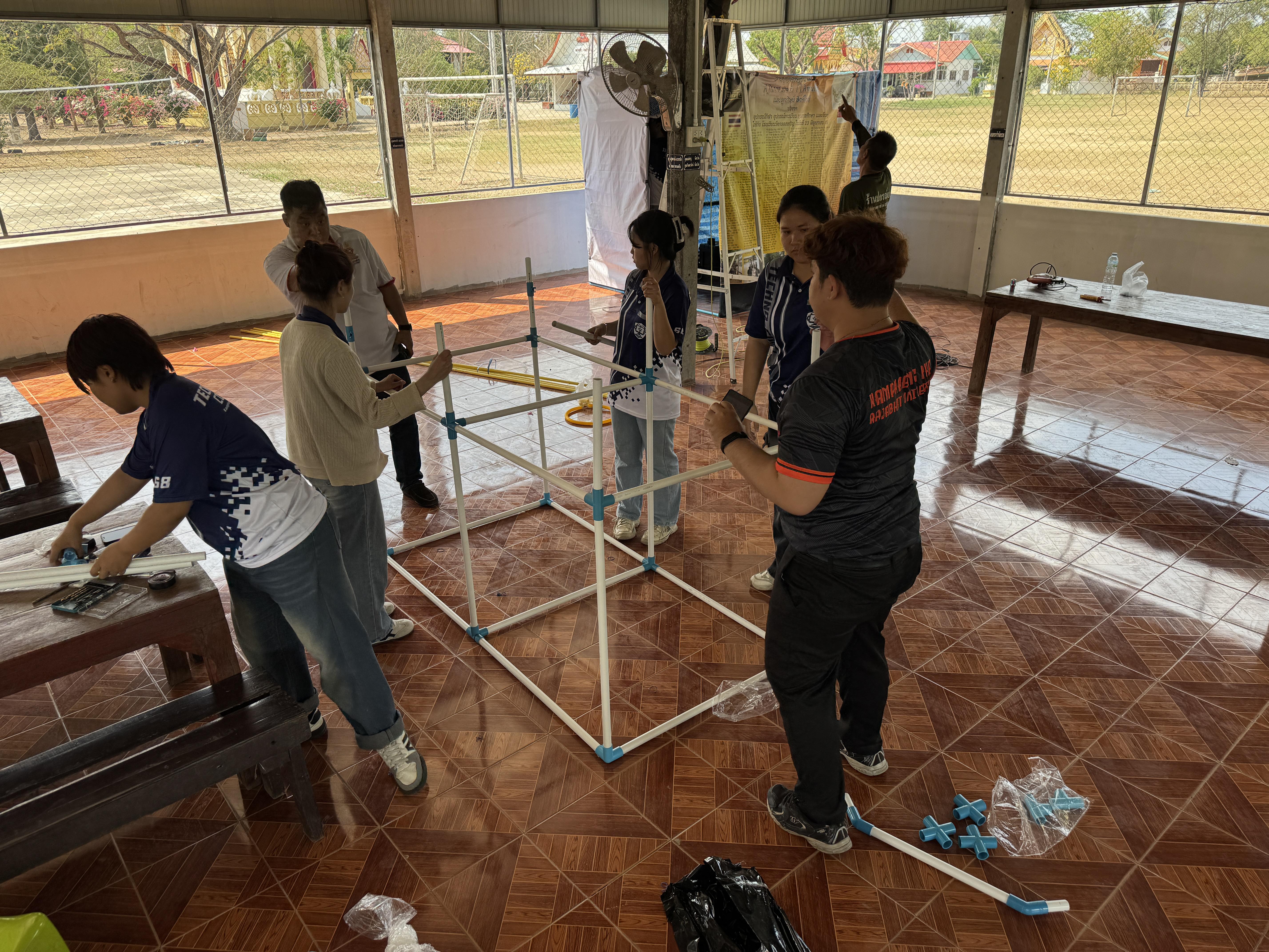 107. วันที่ 1 มีนาคม 2569 เรื่อง การสร้างระบบอินเตอร์เน็ตของสรรพสิ่ง (IOT) สำหรับงานเกษตรอัจฉริยะ (Smart Farm) สำหรับนักเรียน รร.วัดคลองเจริญ