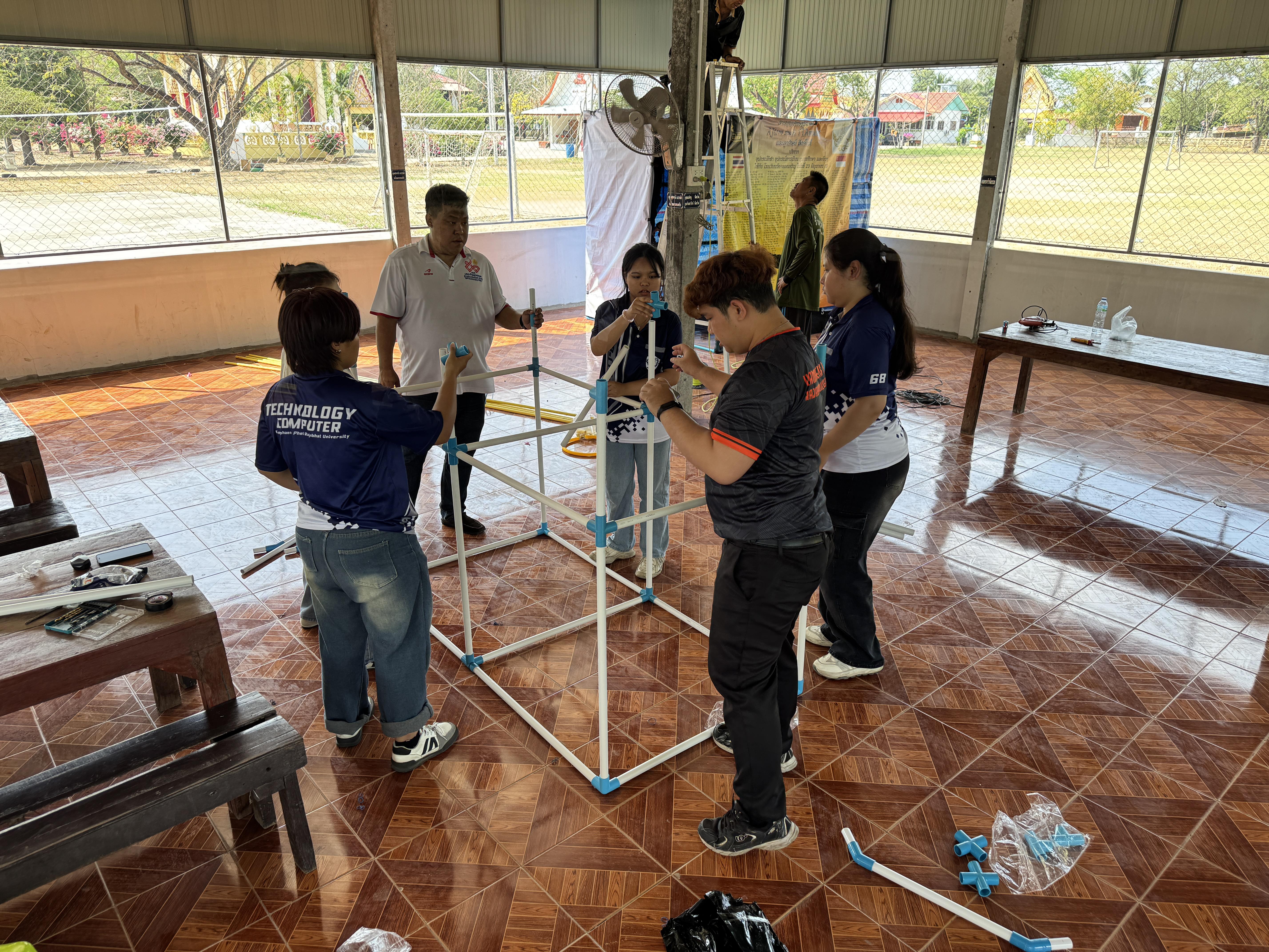 109. วันที่ 1 มีนาคม 2569 เรื่อง การสร้างระบบอินเตอร์เน็ตของสรรพสิ่ง (IOT) สำหรับงานเกษตรอัจฉริยะ (Smart Farm) สำหรับนักเรียน รร.วัดคลองเจริญ