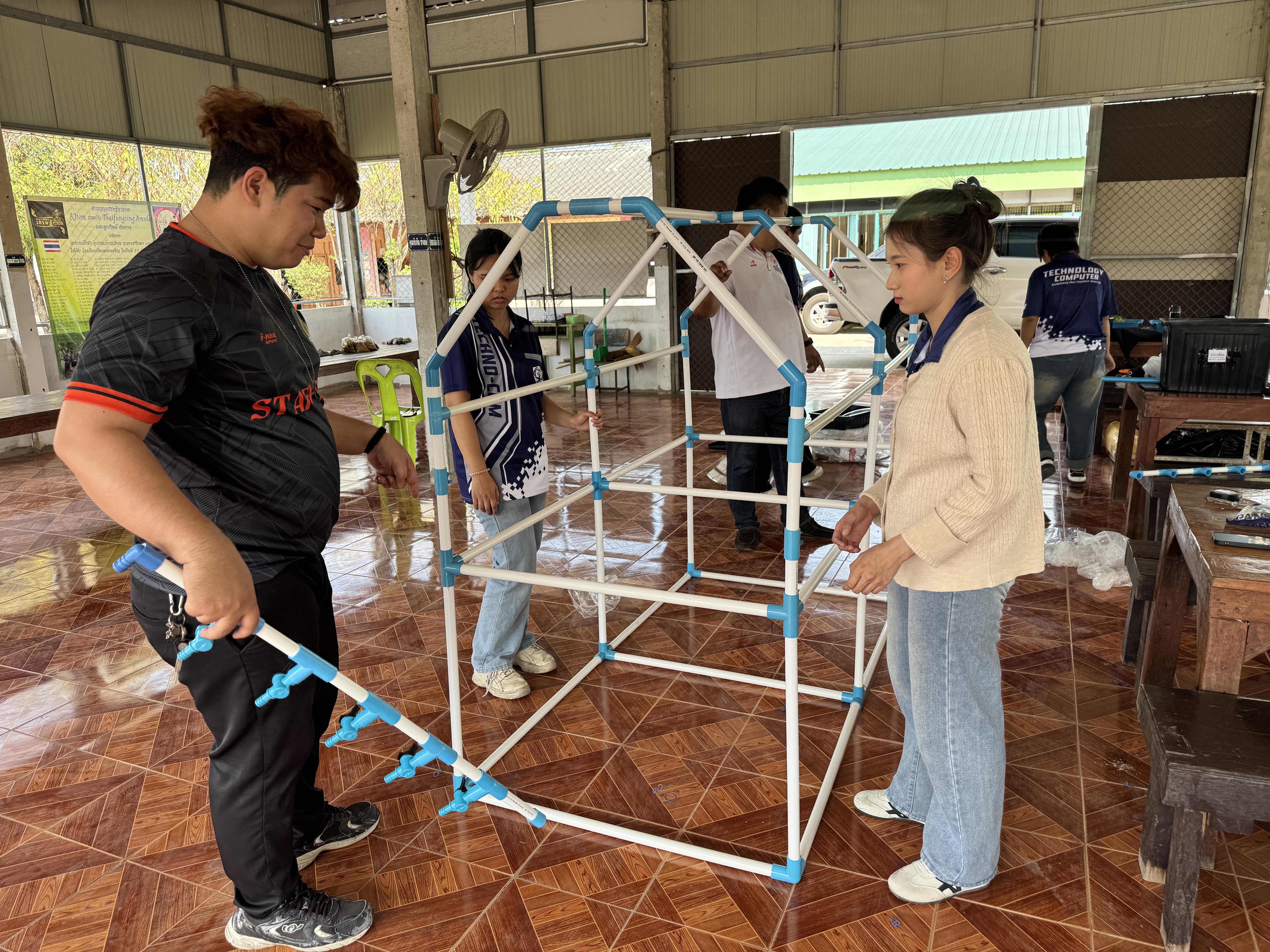 116. วันที่ 1 มีนาคม 2569 เรื่อง การสร้างระบบอินเตอร์เน็ตของสรรพสิ่ง (IOT) สำหรับงานเกษตรอัจฉริยะ (Smart Farm) สำหรับนักเรียน รร.วัดคลองเจริญ