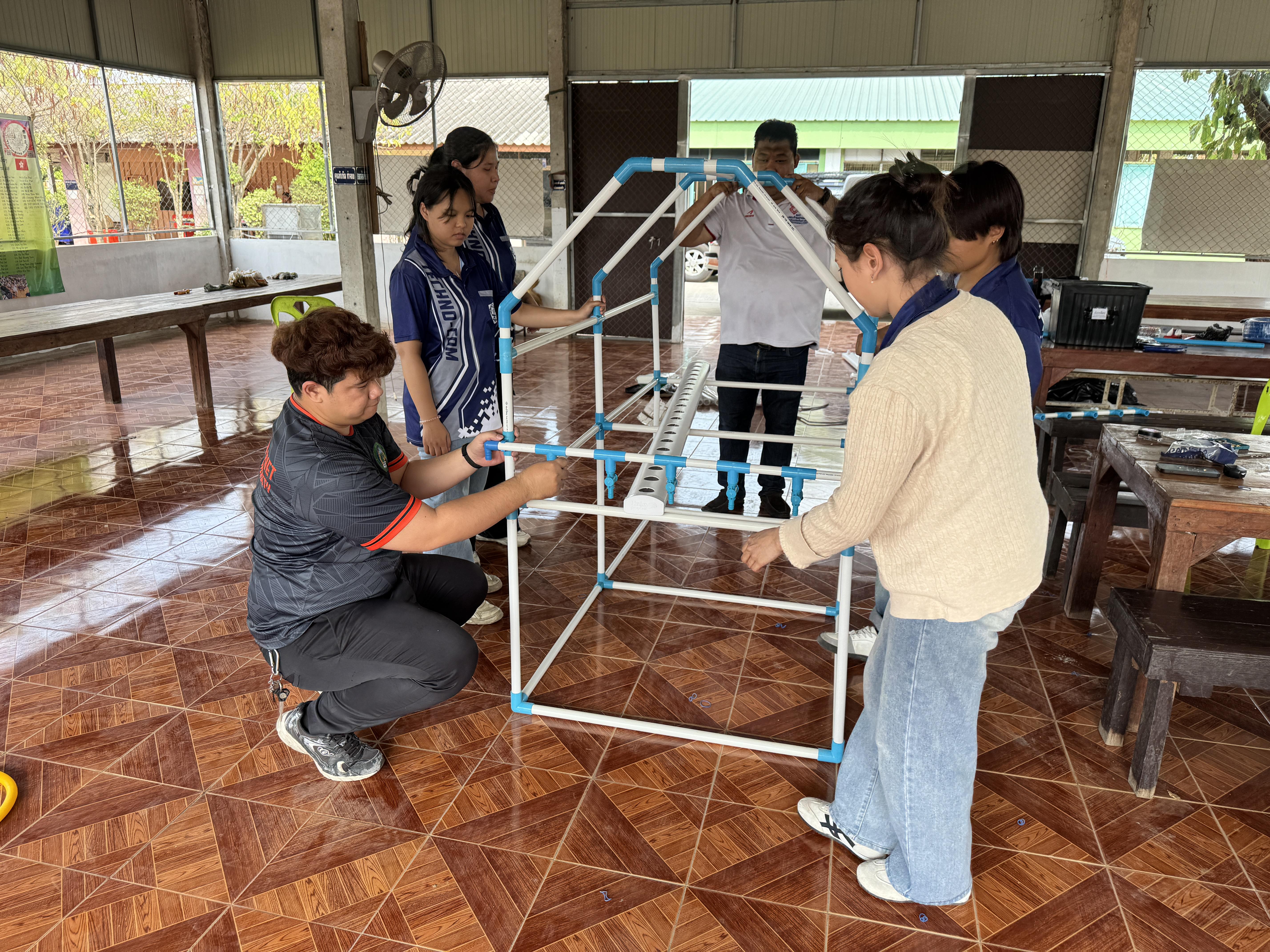 117. วันที่ 1 มีนาคม 2569 เรื่อง การสร้างระบบอินเตอร์เน็ตของสรรพสิ่ง (IOT) สำหรับงานเกษตรอัจฉริยะ (Smart Farm) สำหรับนักเรียน รร.วัดคลองเจริญ