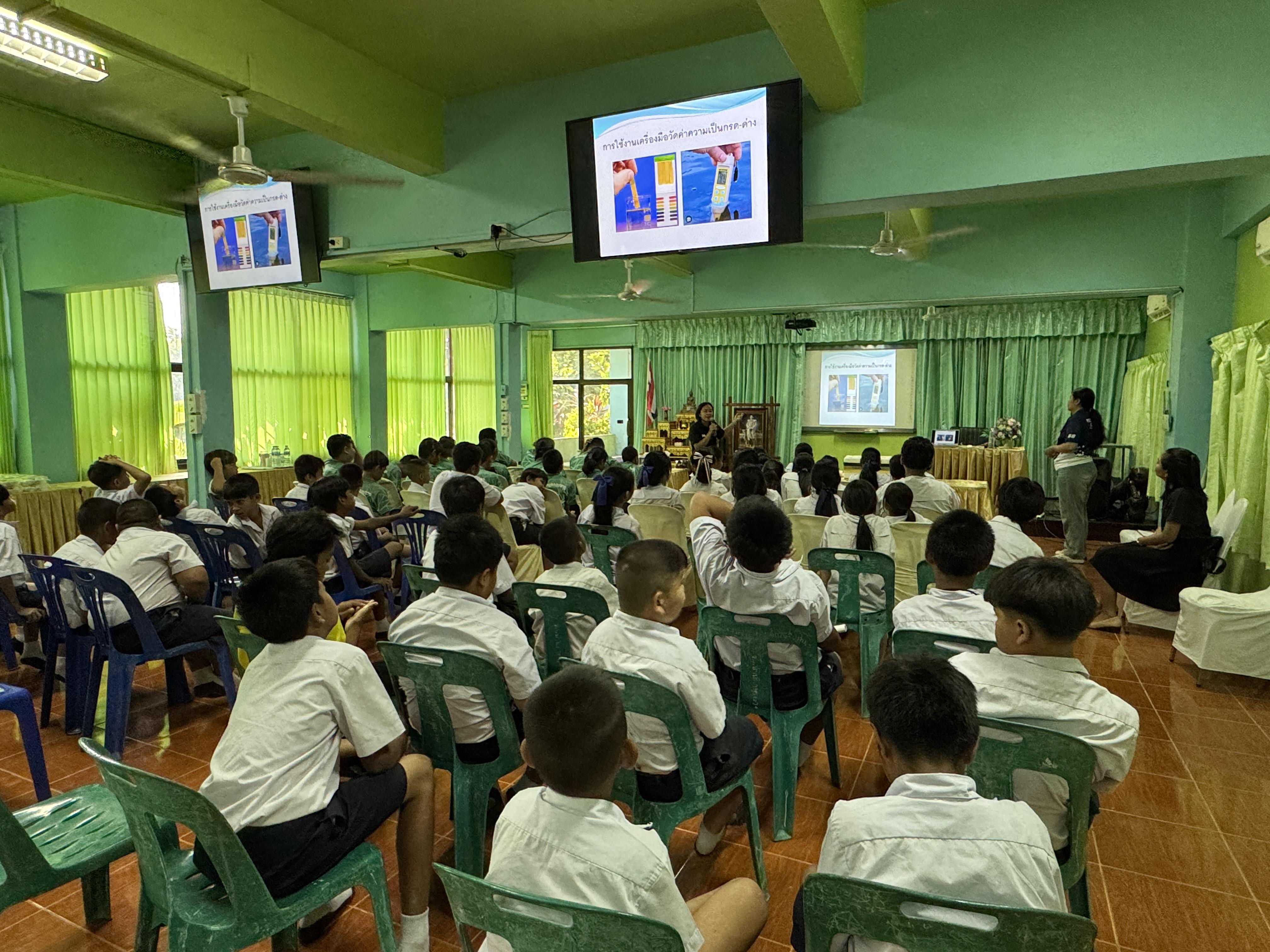 3. วันที่ 15 มีนาคม 2569 เรื่อง การสร้างระบบอินเตอร์เน็ตของสรรพสิ่ง (IOT) สำหรับงานเกษตรอัจฉริยะ (Smart Farm) สำหรับนักเรียน รร.ท่าพุทรา และโรงเรียนคลองแขยง