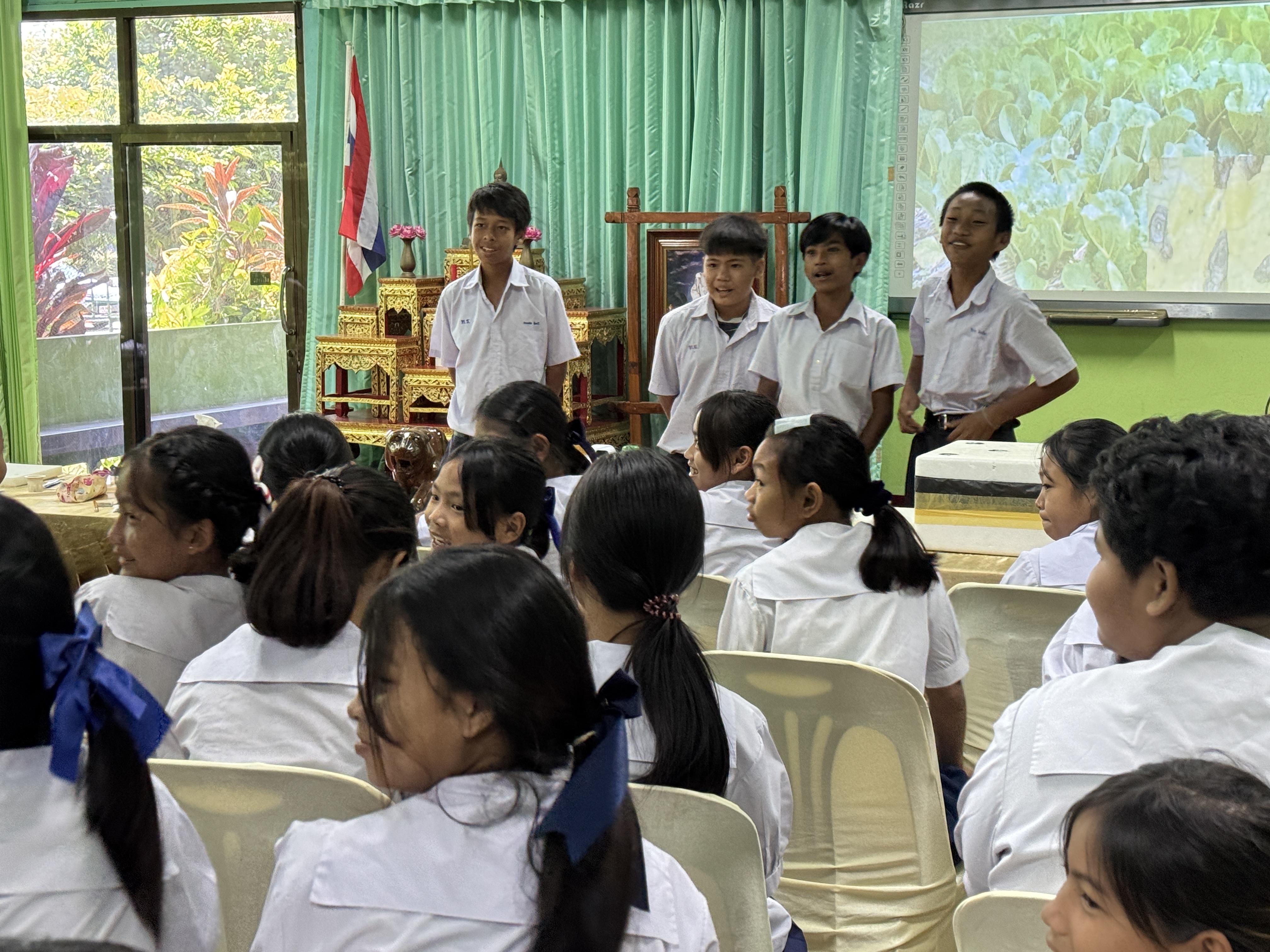 5. วันที่ 15 มีนาคม 2569 เรื่อง การสร้างระบบอินเตอร์เน็ตของสรรพสิ่ง (IOT) สำหรับงานเกษตรอัจฉริยะ (Smart Farm) สำหรับนักเรียน รร.ท่าพุทรา และโรงเรียนคลองแขยง