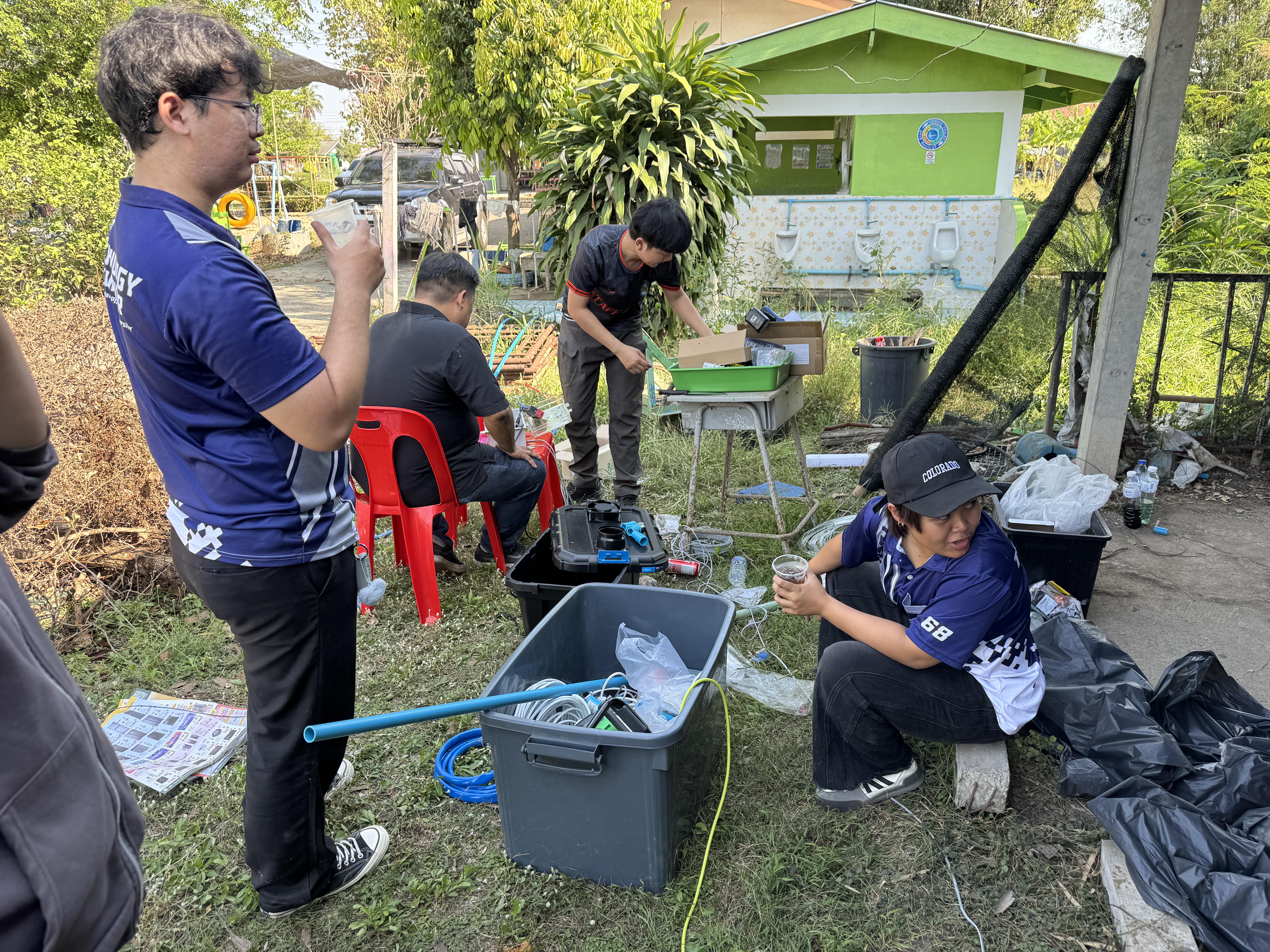 77. วันที่ 15 มีนาคม 2569 เรื่อง การสร้างระบบอินเตอร์เน็ตของสรรพสิ่ง (IOT) สำหรับงานเกษตรอัจฉริยะ (Smart Farm) สำหรับนักเรียน รร.ท่าพุทรา และโรงเรียนคลองแขยง