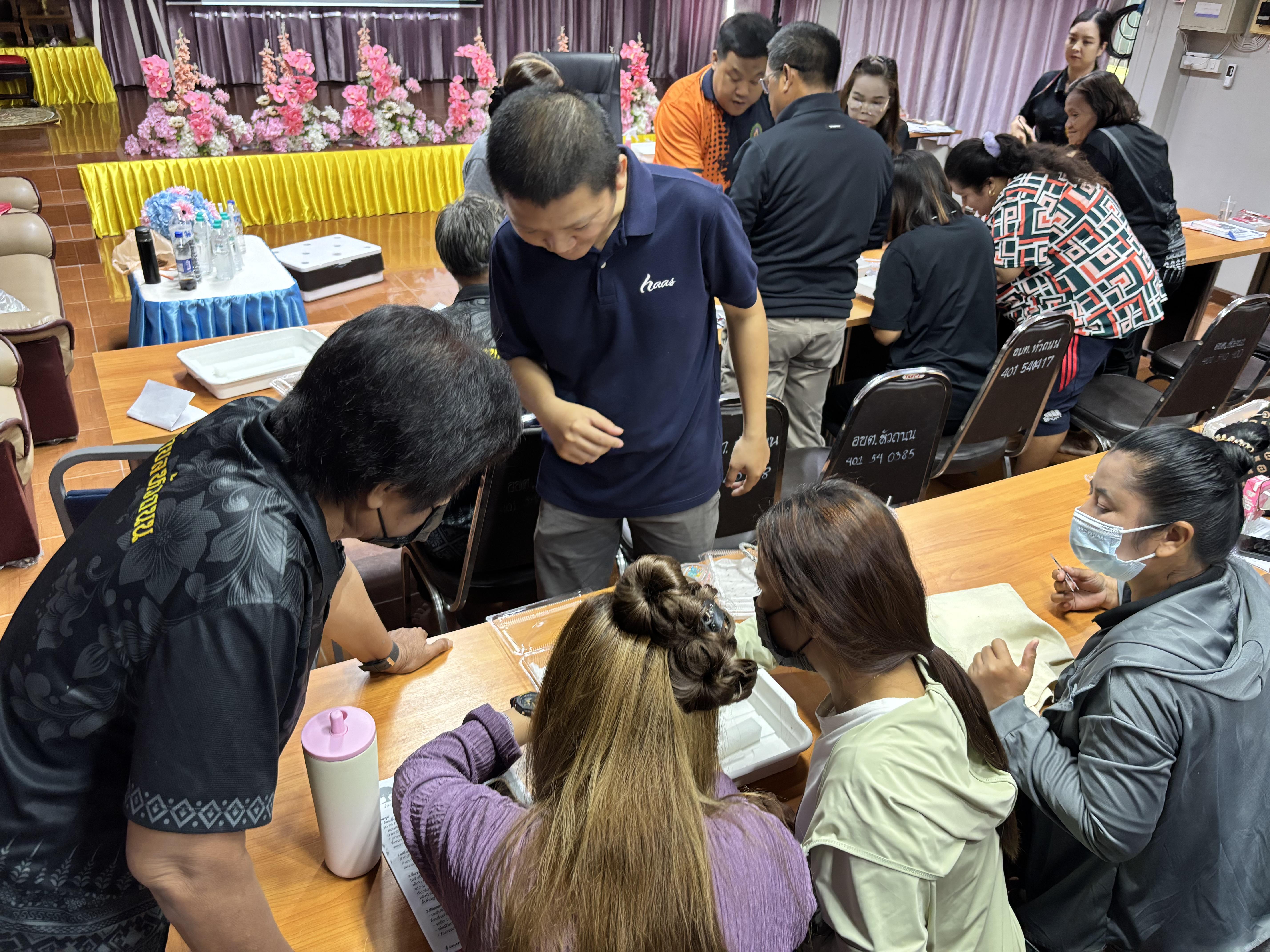 4. วันที่ 7 กรกฎาคม 2569 เรื่อง การสร้างระบบอินเตอร์เน็ตของสรรพสิ่ง (IOT) สำหรับงานเกษตรอัจฉริยะ สำหรับประชาชน ณ อบต.หัวถนน