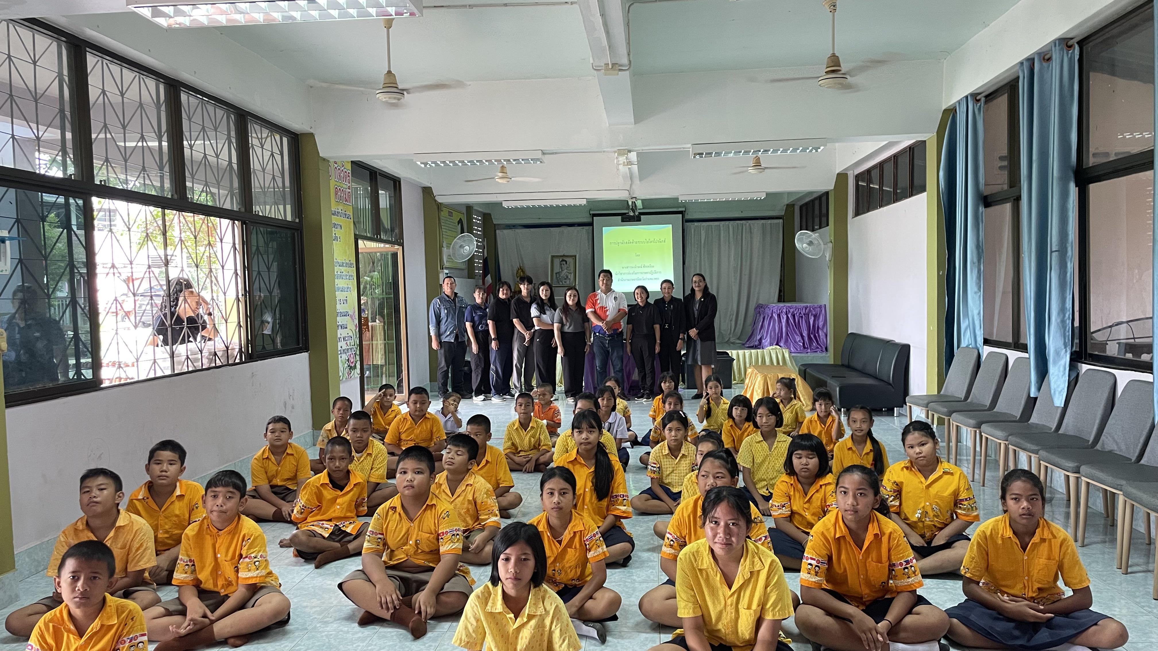 วันที่ 10 กรกฎาคม 2569 เรื่อง การประยุกต์ใช้ AI สำหรับงานเกษตรอัจฉริยะ (Smart Farm) สำหรับประชาชนทุกช่วงวัย สำหรับนักเรียน ณ รร.วัดพิกุลทอง