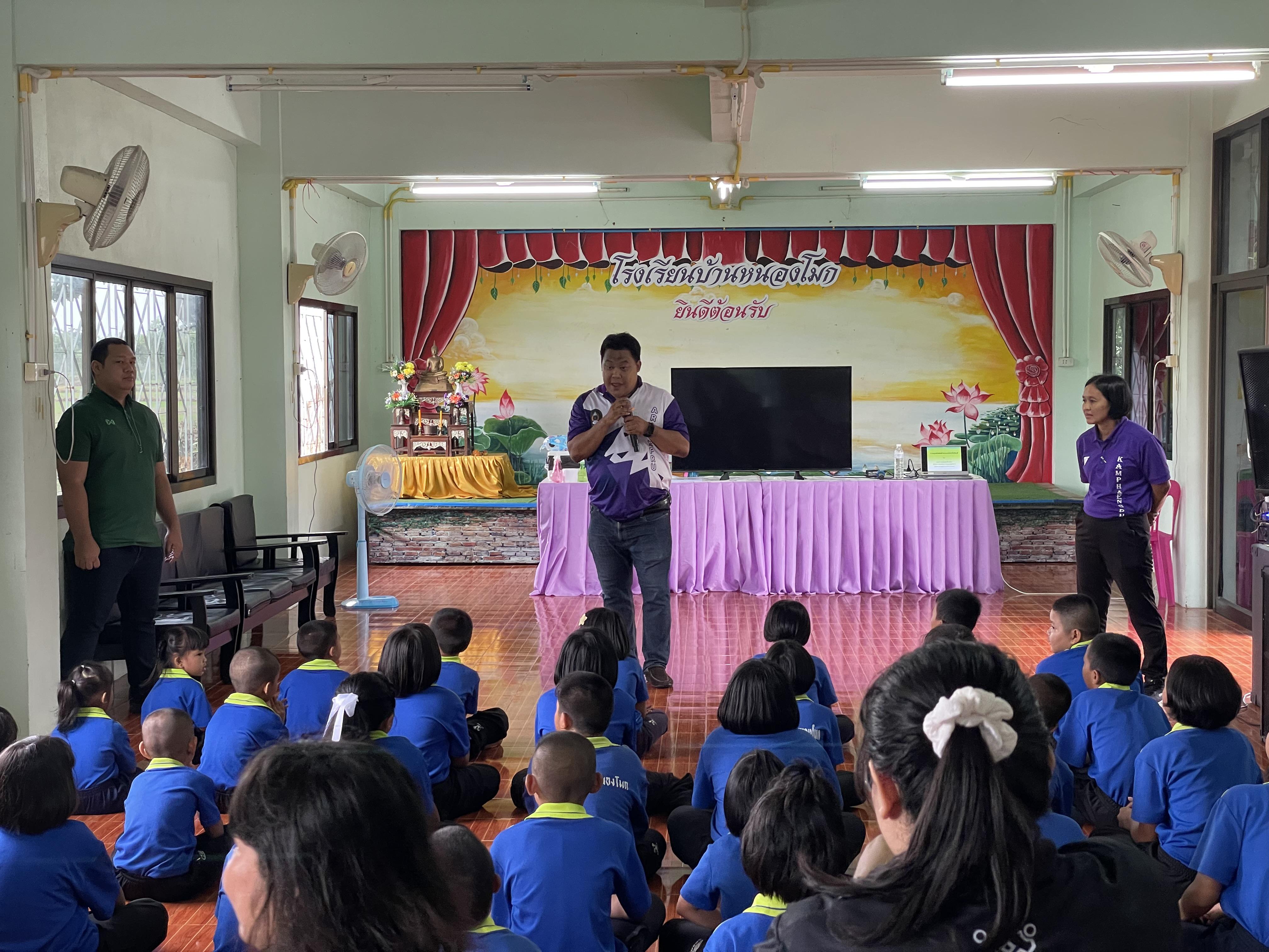 3. วันที่ 11 กรกฎาคม 2569 เรื่อง การประยุกต์ใช้ AI สำหรับงานเกษตรอัจฉริยะ (Smart Farm) สำหรับประชาชนทุกช่วงวัย สำหรับนักเรียน ณ รร.บ้านหนองโมก