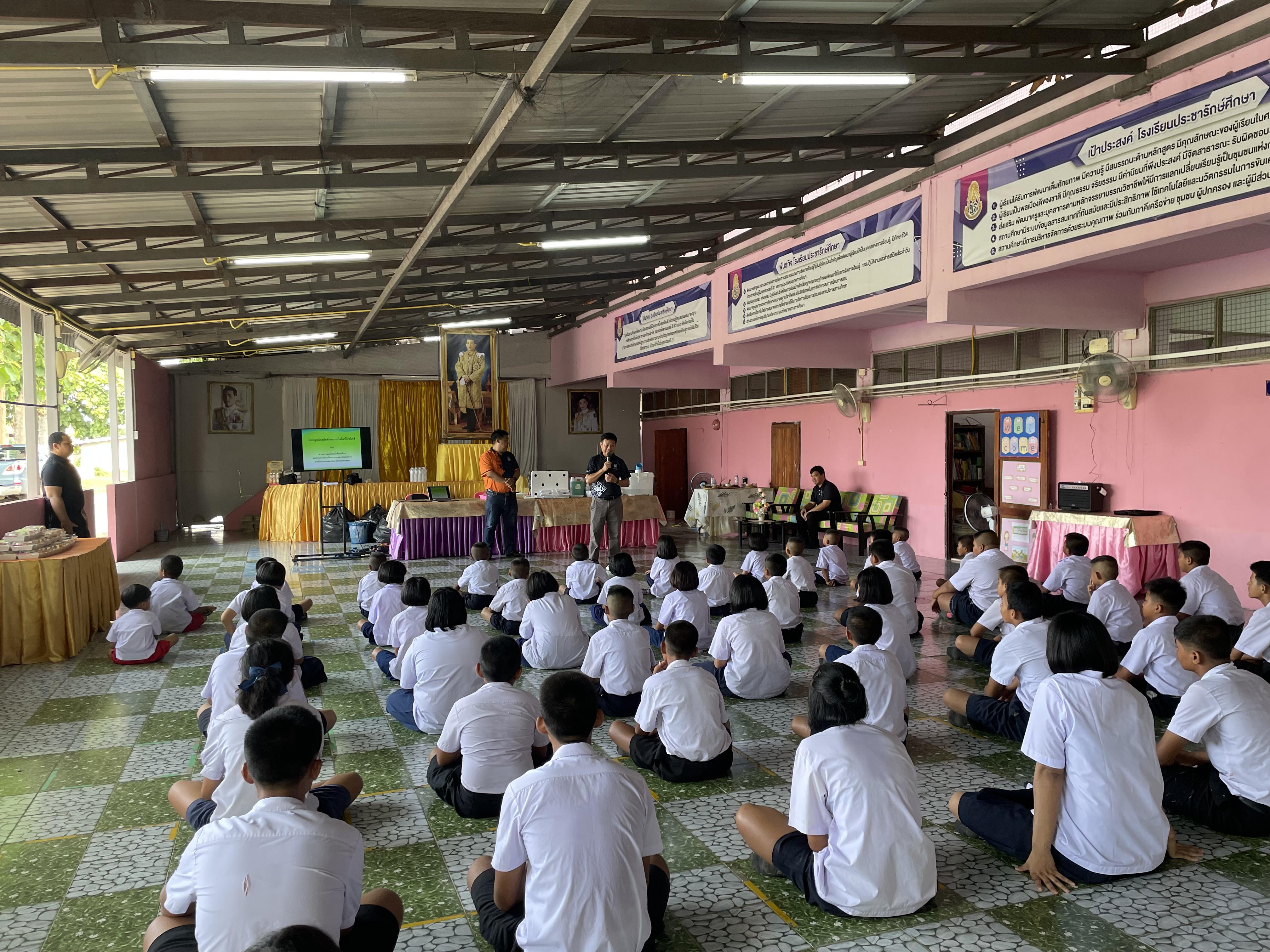 2. วันที่ 14 กรกฎาคม 2569 เรื่อง การประยุกต์ใช้ AI สำหรับงานเกษตรอัจฉริยะ (Smart Farm) สำหรับประชาชนทุกช่วงวัย สำหรับนักเรียน ณ รร.ประชารักษ์ศึกษา