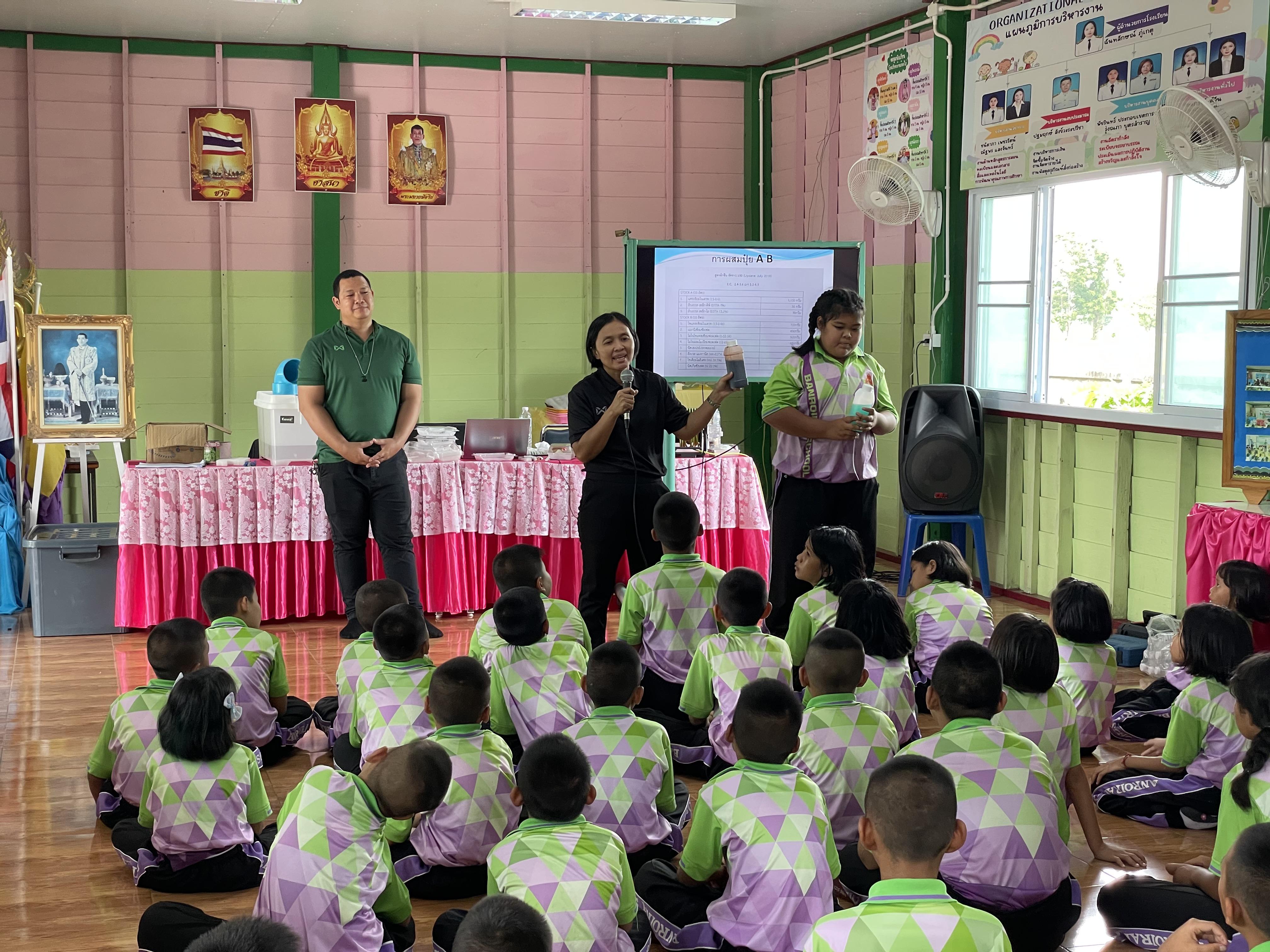 25. วันที่ 15 กรกฎาคม 2569 เรื่อง การประยุกต์ใช้ AI สำหรับงานเกษตรอัจฉริยะ (Smart Farm) สำหรับประชาชนทุกช่วงวัย สำหรับนักเรียน ณ รร.บ้านร้อยไร่
