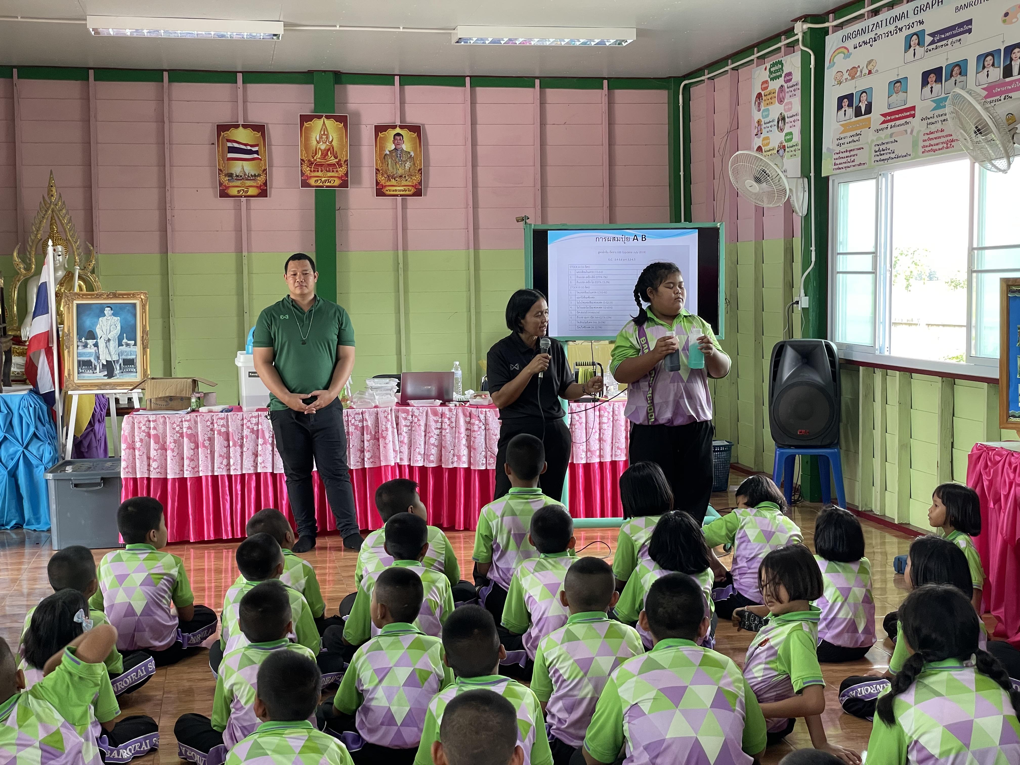 27. วันที่ 15 กรกฎาคม 2569 เรื่อง การประยุกต์ใช้ AI สำหรับงานเกษตรอัจฉริยะ (Smart Farm) สำหรับประชาชนทุกช่วงวัย สำหรับนักเรียน ณ รร.บ้านร้อยไร่