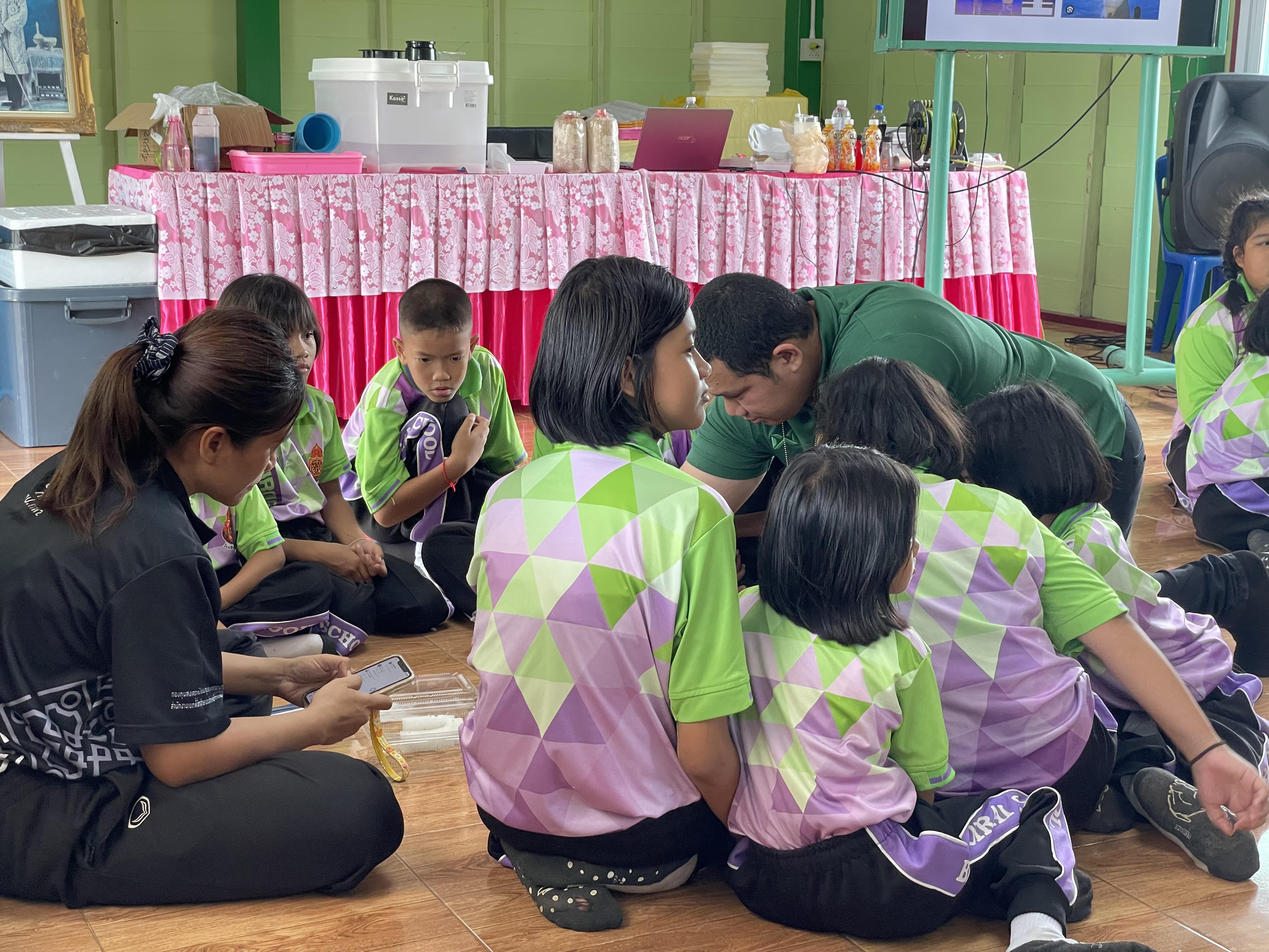 55. วันที่ 15 กรกฎาคม 2569 เรื่อง การประยุกต์ใช้ AI สำหรับงานเกษตรอัจฉริยะ (Smart Farm) สำหรับประชาชนทุกช่วงวัย สำหรับนักเรียน ณ รร.บ้านร้อยไร่